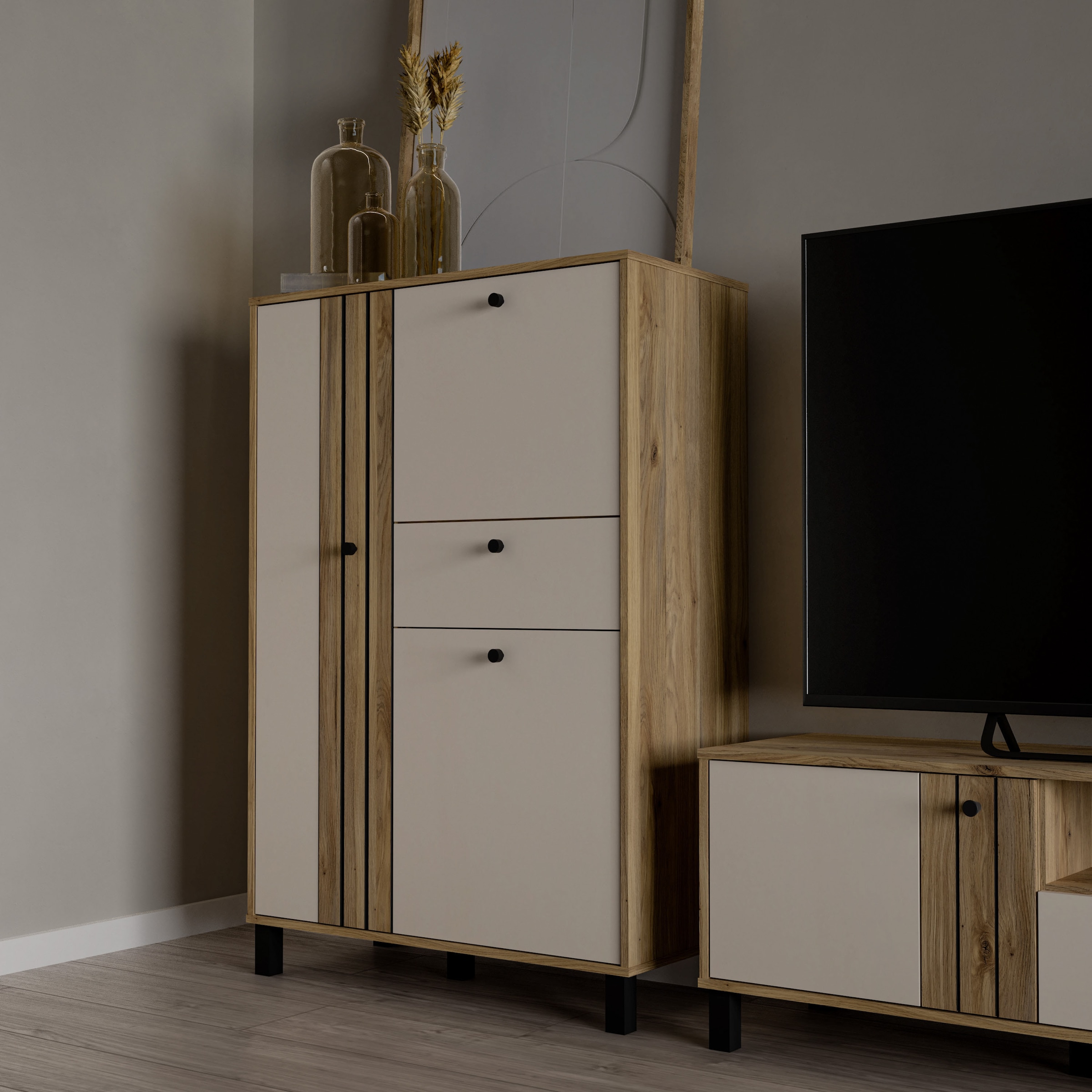 Highboard »Killarney«, Highboard, Soft Close, Stauraum