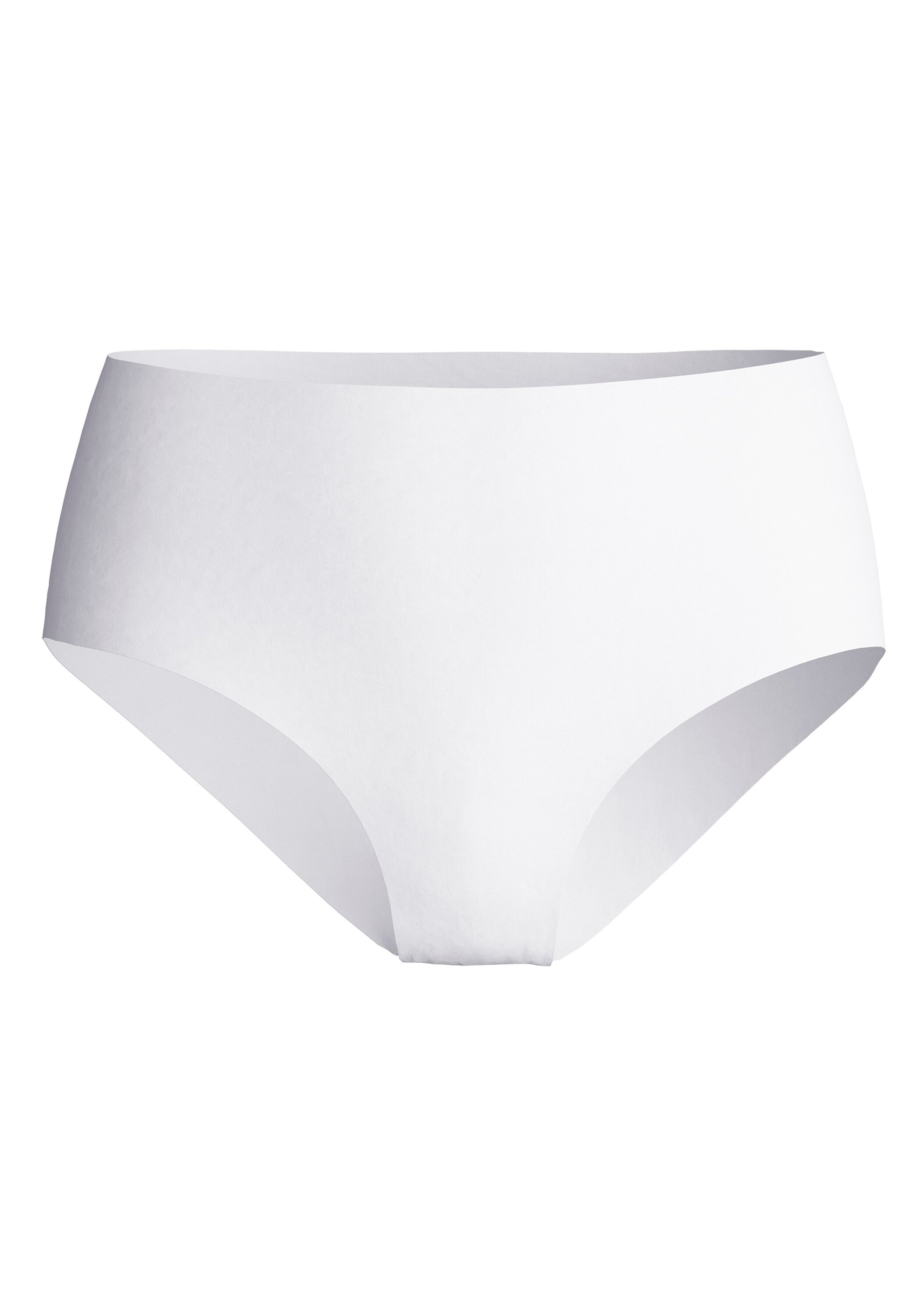 CALIDA Damen Slip "Slip Sleek Skin Midi Slip 1er Pack", Gr. 44, weiß, Obermaterial: 87% Polyamid PA. 13% Elasthan EL., Unterhosen