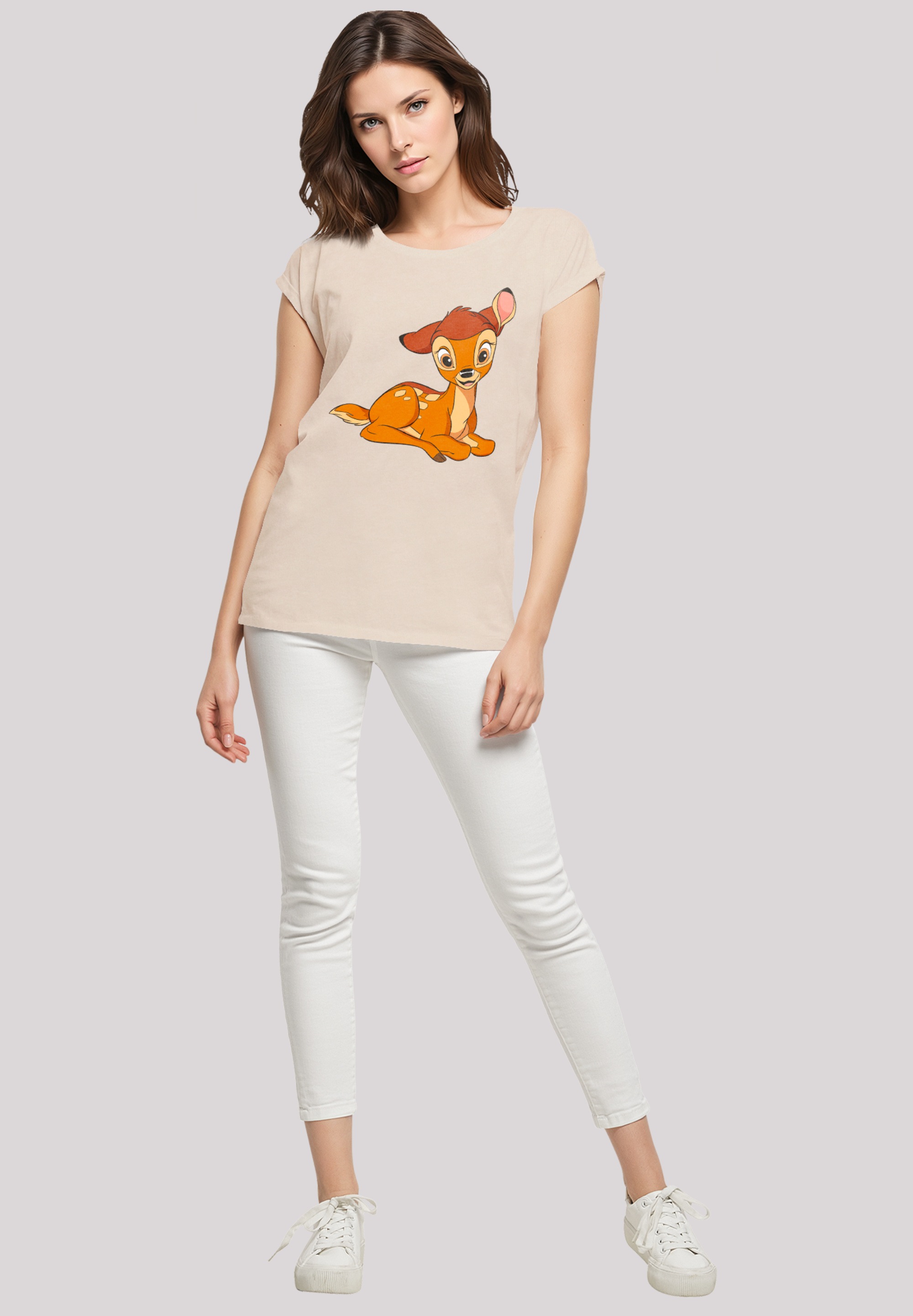 F4NT4STIC T-Shirt »Disney Bambi Sitting Disney Bambi«, Premium Qualität