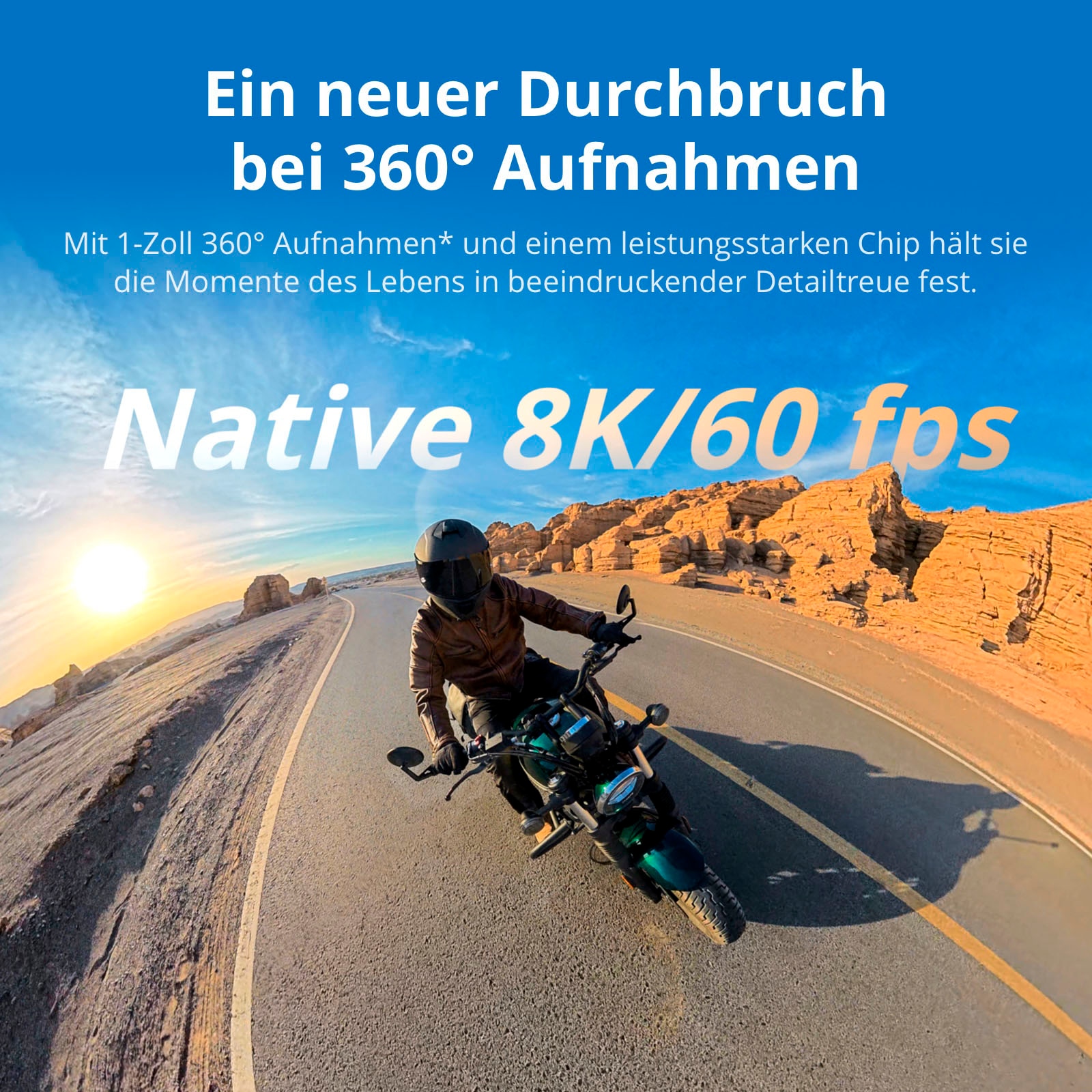 DJI 360°-Kamera »Osmo 360 II Get Set Combo« 8K Bluetooth