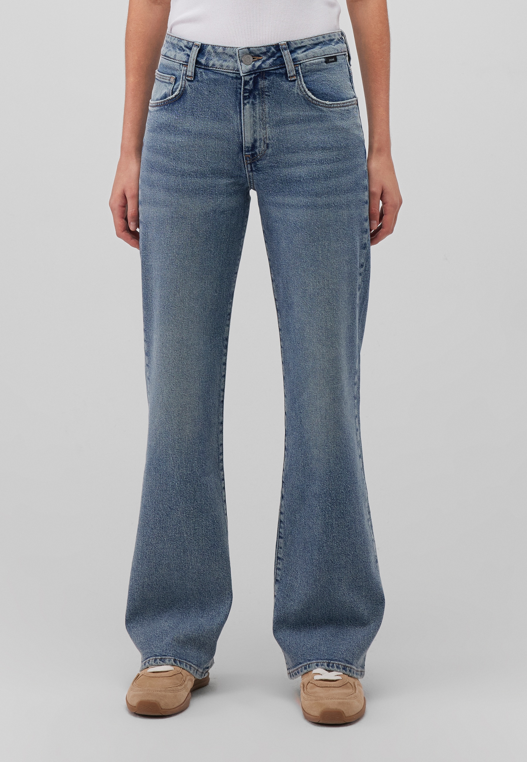 Mavi Loose-fit-Jeans »IBIZA«, All Blue Straight Leg Jeans
