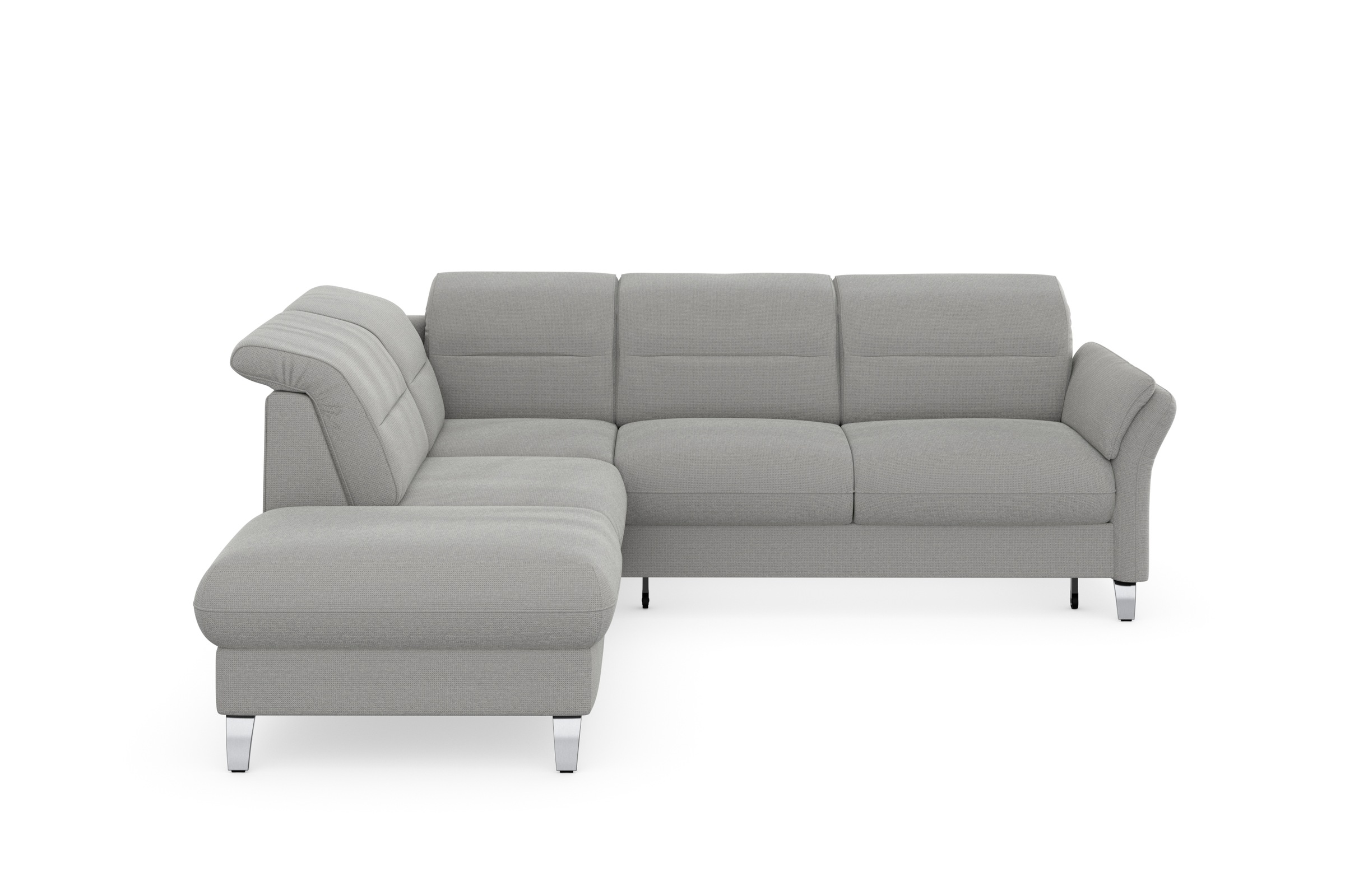 sit&more Ecksofa "Grenoble L-Form mit Federkern" wahlweise mit Bettfunktion günstig online kaufen
