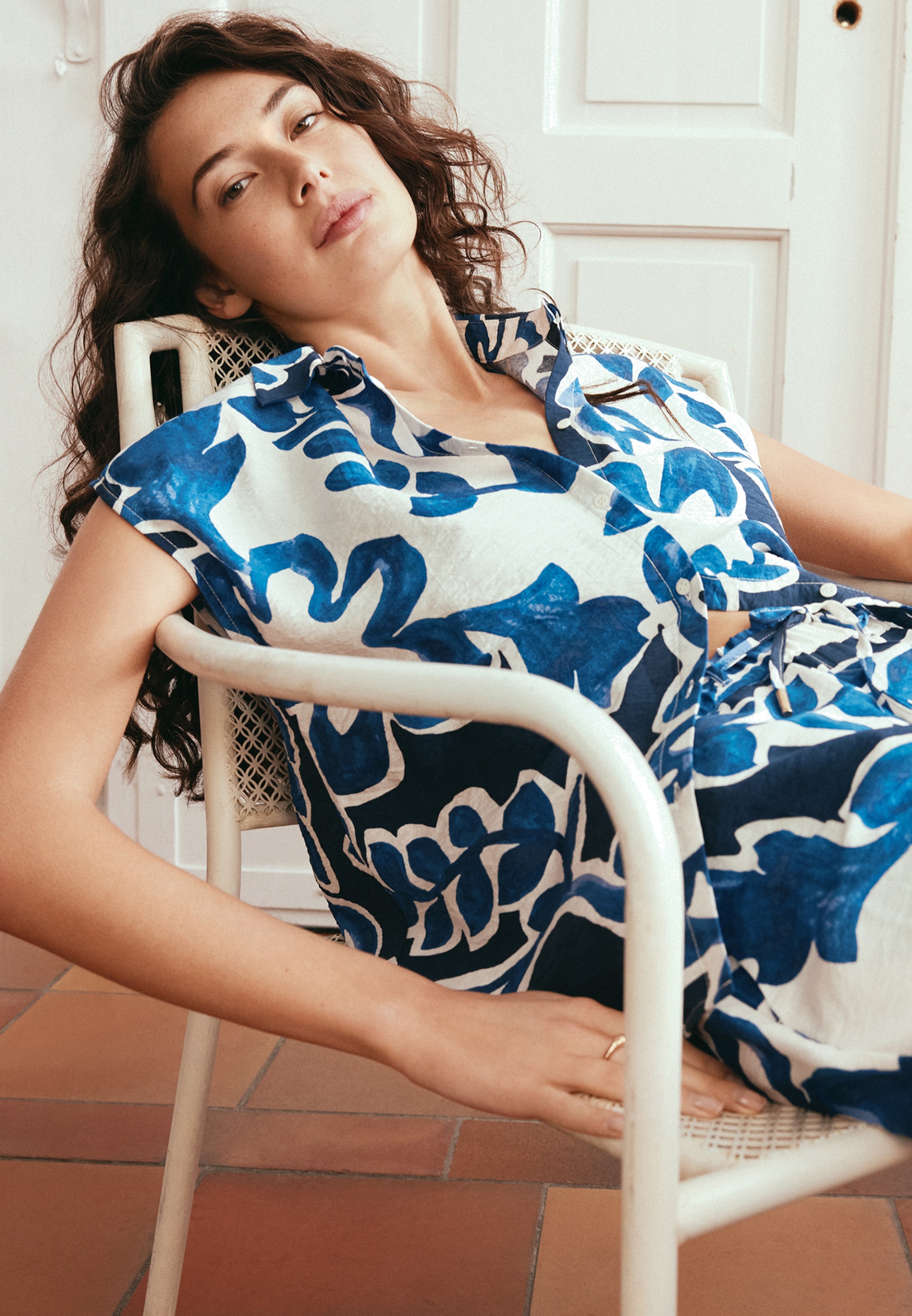 Betty&Co Hemdbluse »Damen mit Print«