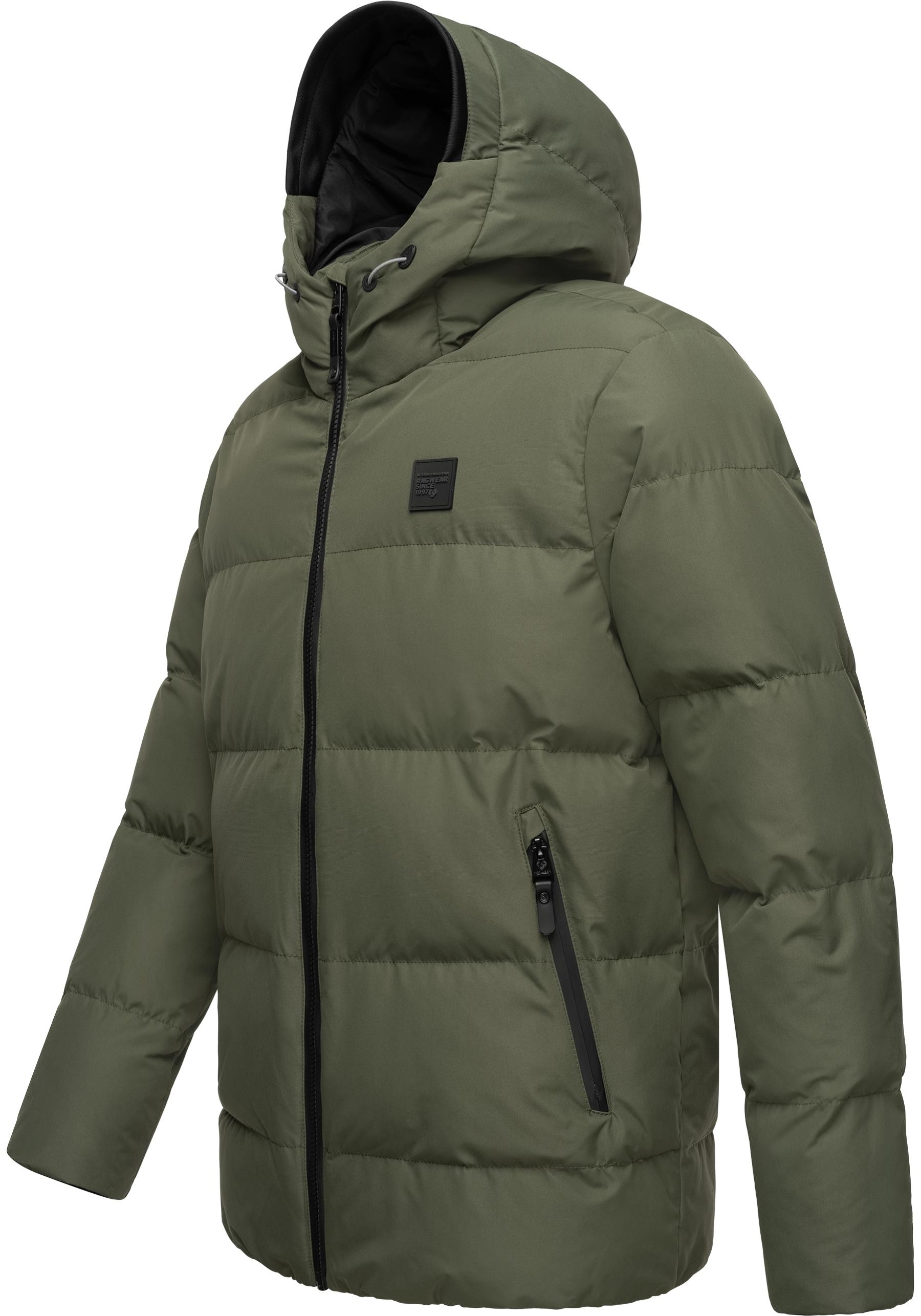 Ragwear Steppjacke »Norg«, mit Kapuze, wasserdichte Herren Winterjacke