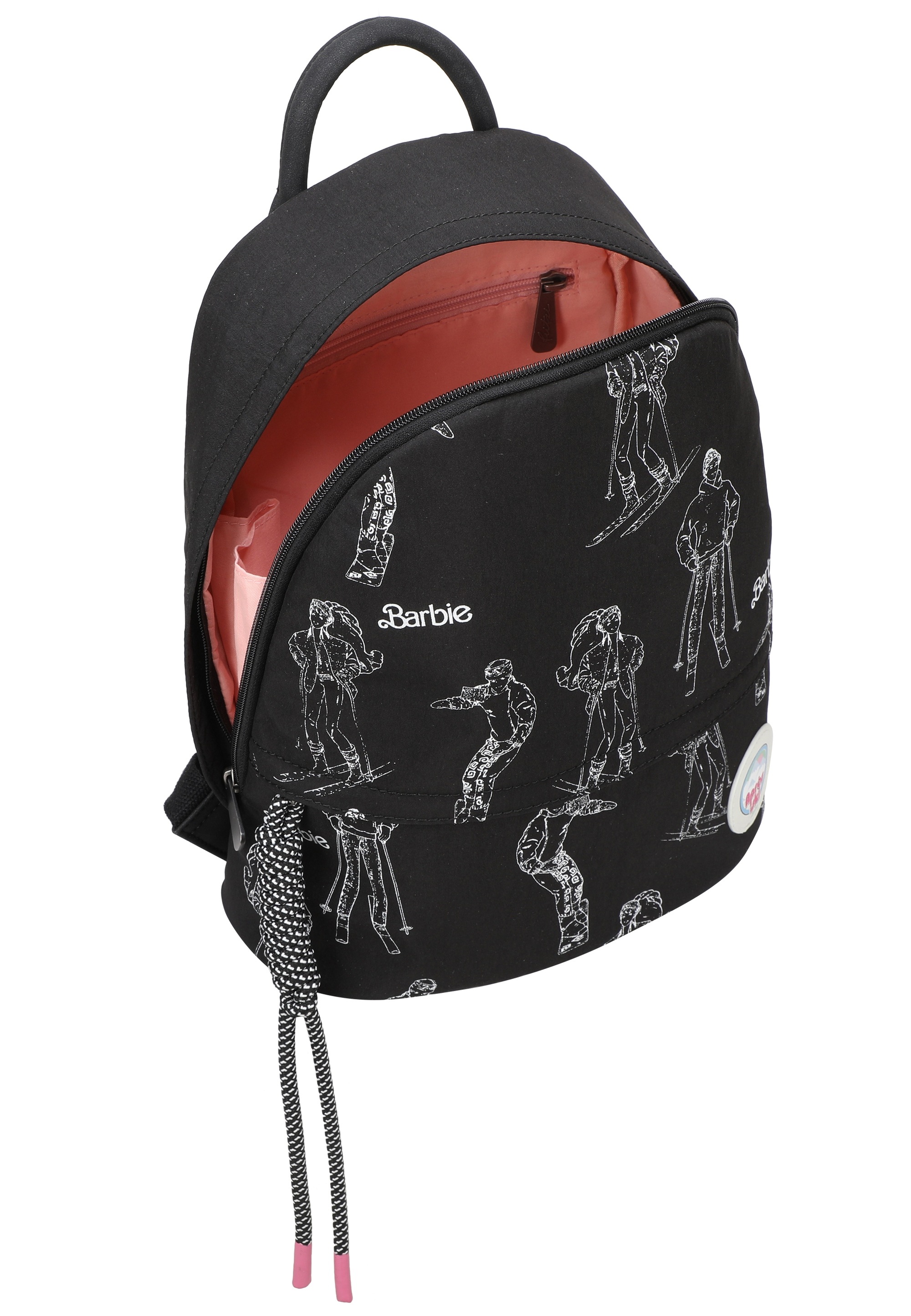 Fritzi aus Preußen Cityrucksack »Apres Ski Limited Barbie«, mit dekorativem Barbie-Print