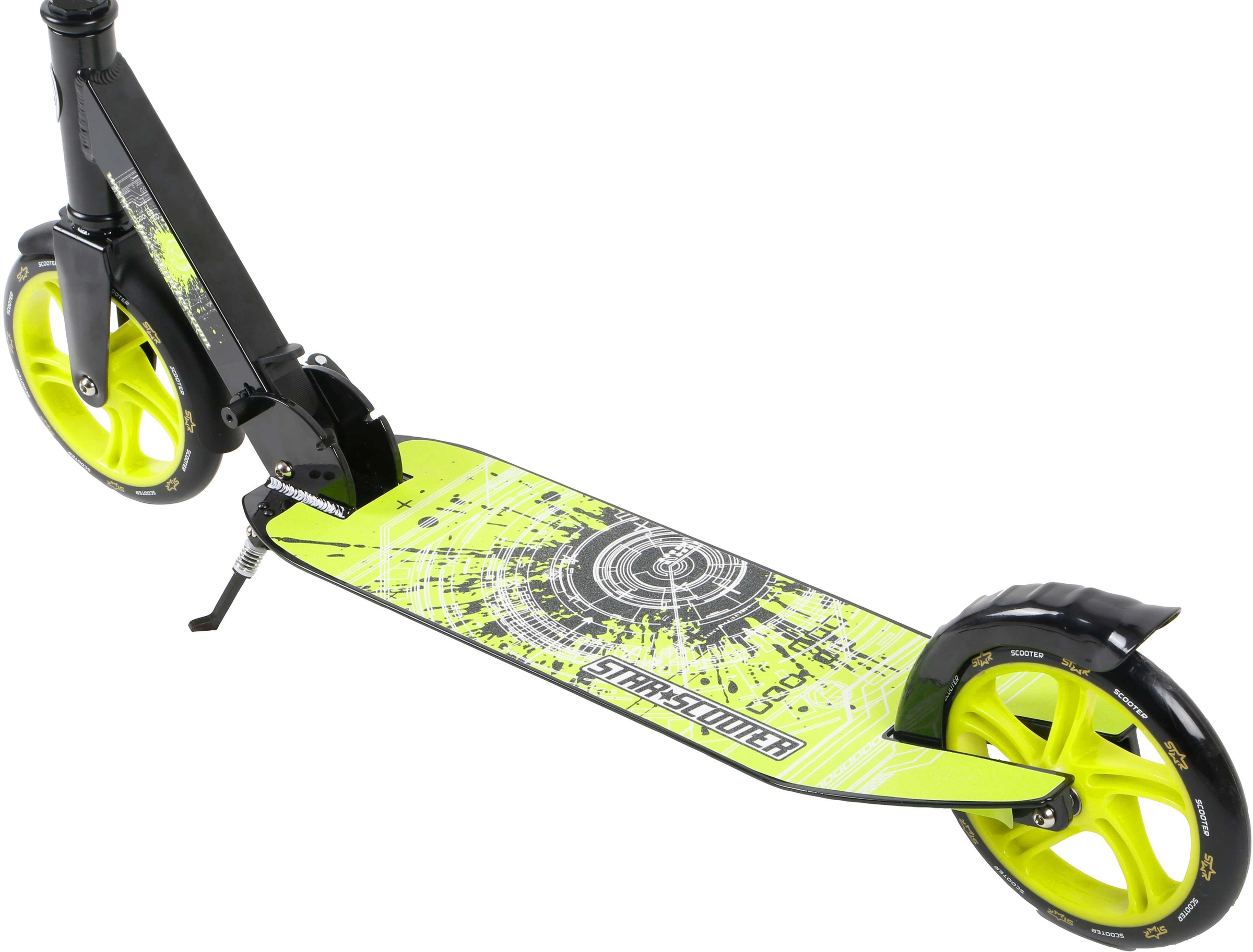 Star-Scooter Cityroller, XXL Trittbrett, Abgesenktes Trittbrett