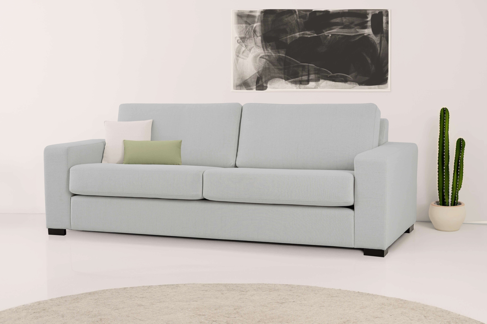 Home affaire 3-Sitzer »Branwell« Breite 226 cm, Struktur fein, mit Wellenunterfederung