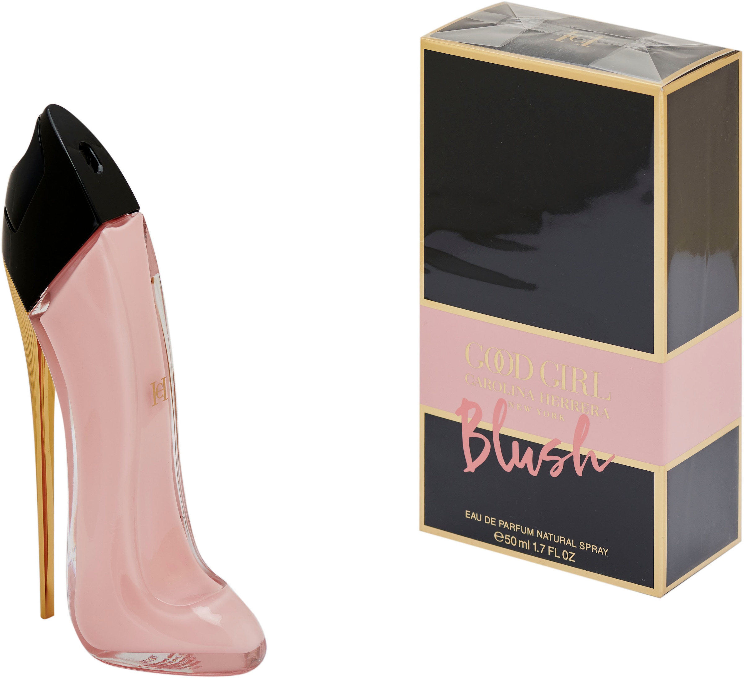 Damen Eau de Parfum "Good Girl Blush", 50ml, transparent, CAROLINA HERRERA, Parfüms, mit frischen Nuancen