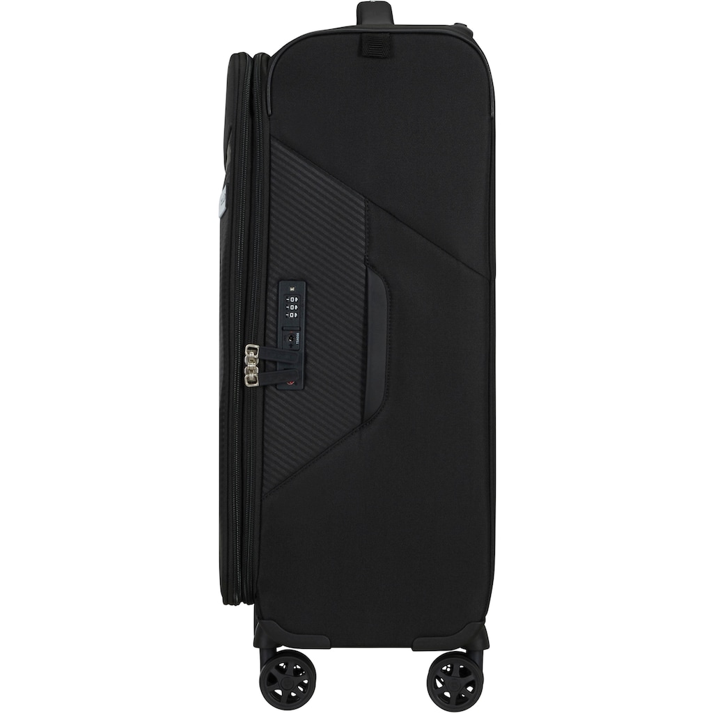 Samsonite Weichgepäck-Trolley »Litebeam, black, 66 cm«, 4 Rollen