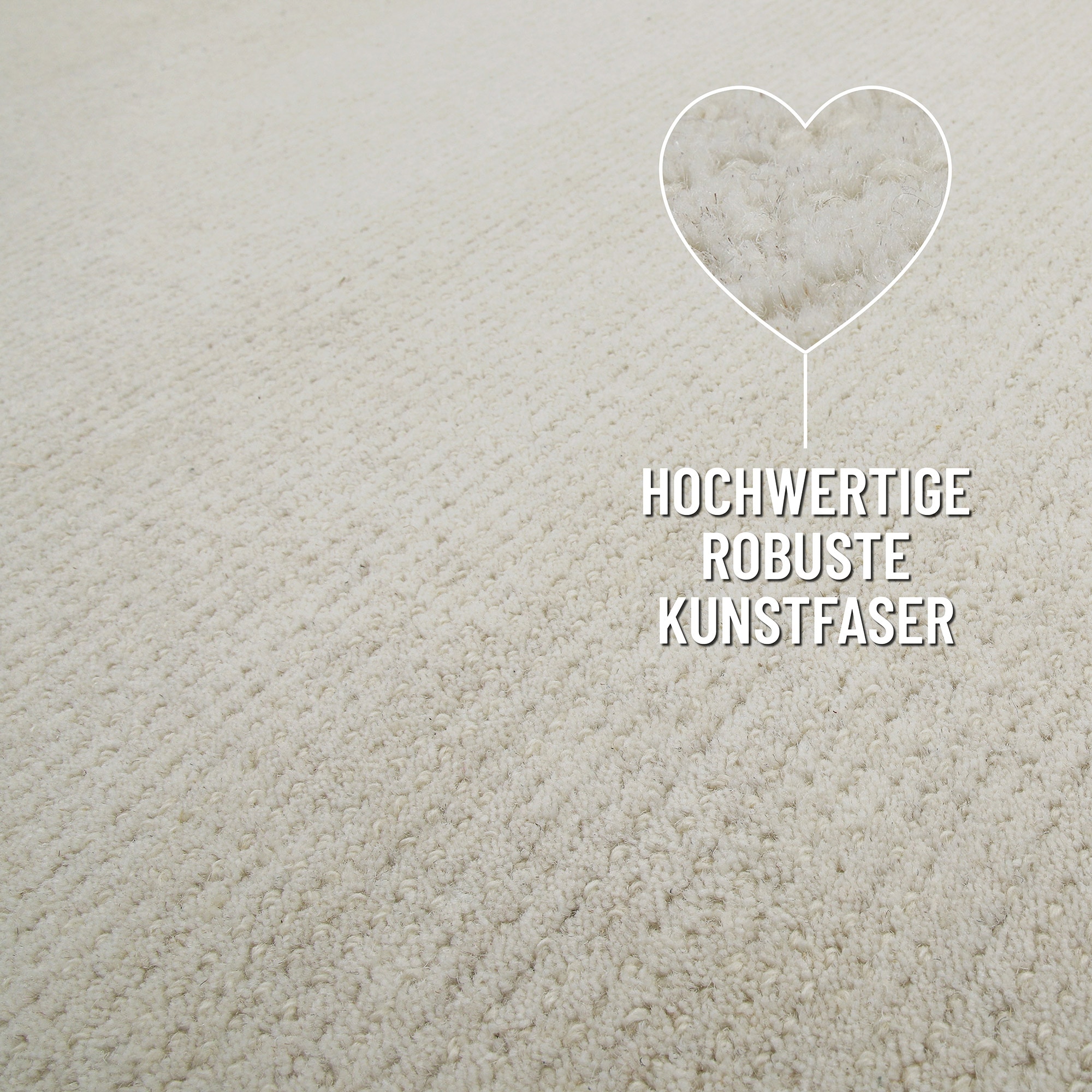 Wecon home Teppich »Hamptons THIRTYTWO«, rund, 15 mm Höhe, Kurzflor, Wohnzimmer, Schlafzimmer, elegant, robust, Linien Muster