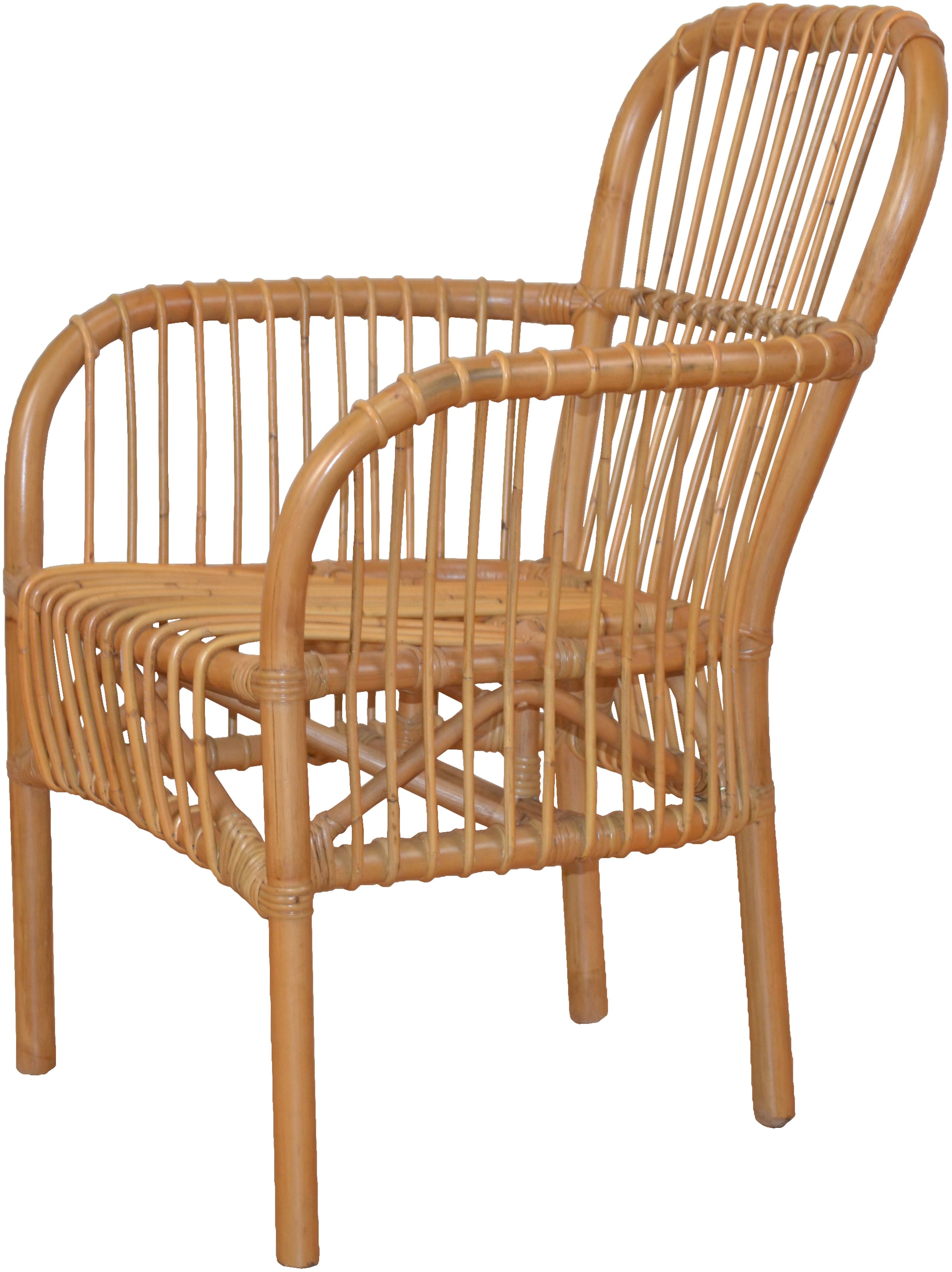 HOFMANN LIVING AND MORE Esszimmersessel 1 Stk. tlg. Handgeflochten günstig online kaufen