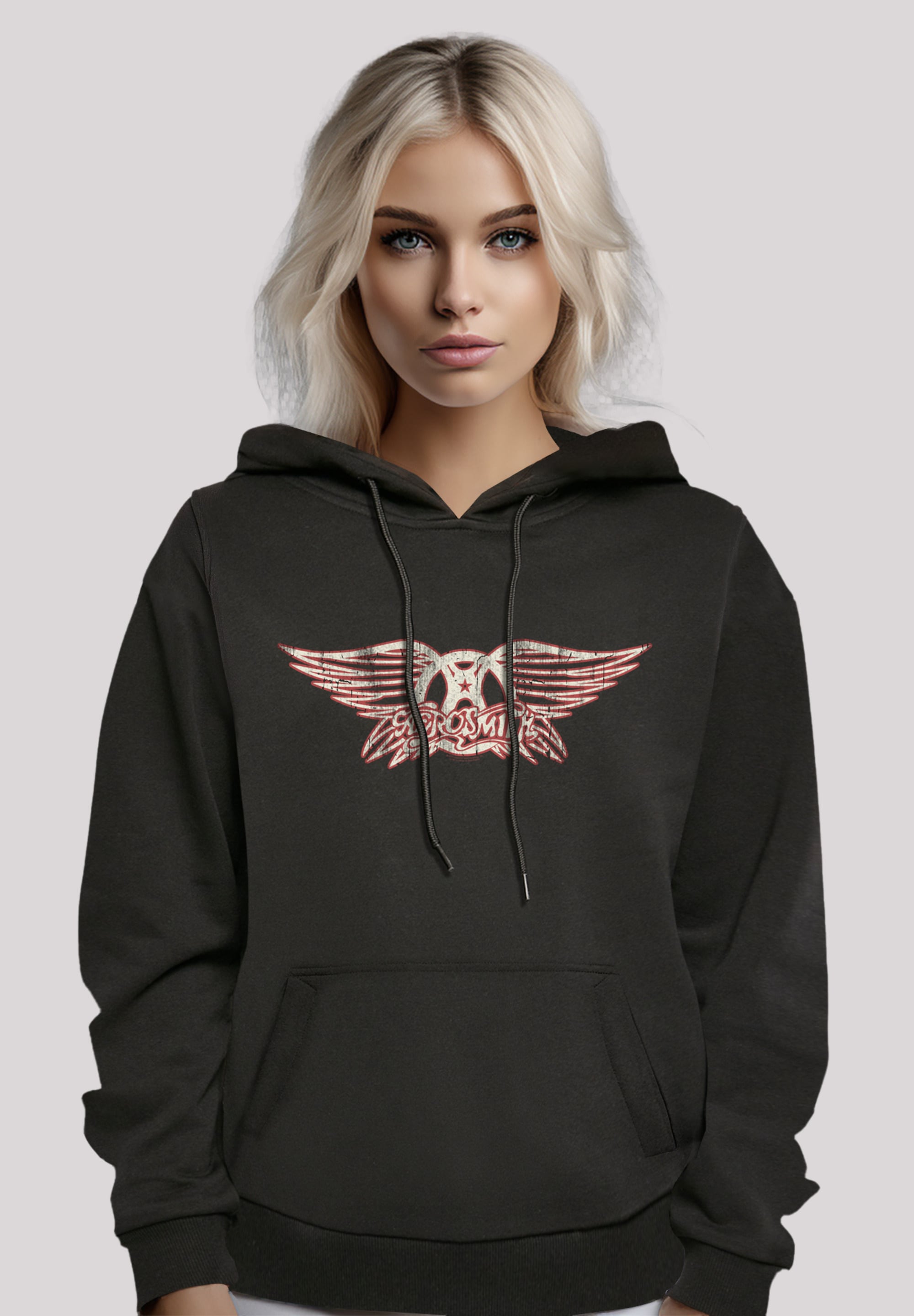 F4NT4STIC Kapuzenpullover "Aerosmith Rock Band Logo", Premium Qualität, Roc günstig online kaufen