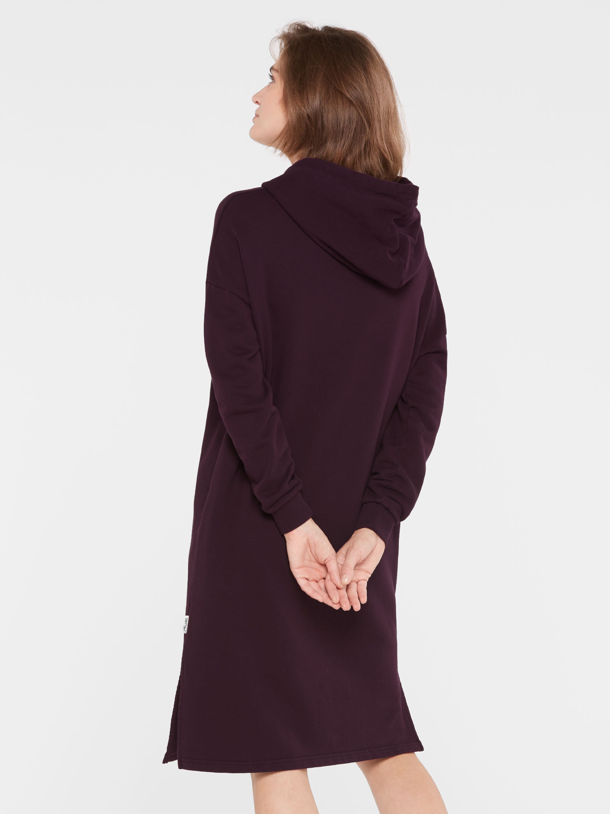SENSES.THE LABEL Sweatkleid Ohne Taschen aus Baumwolle
