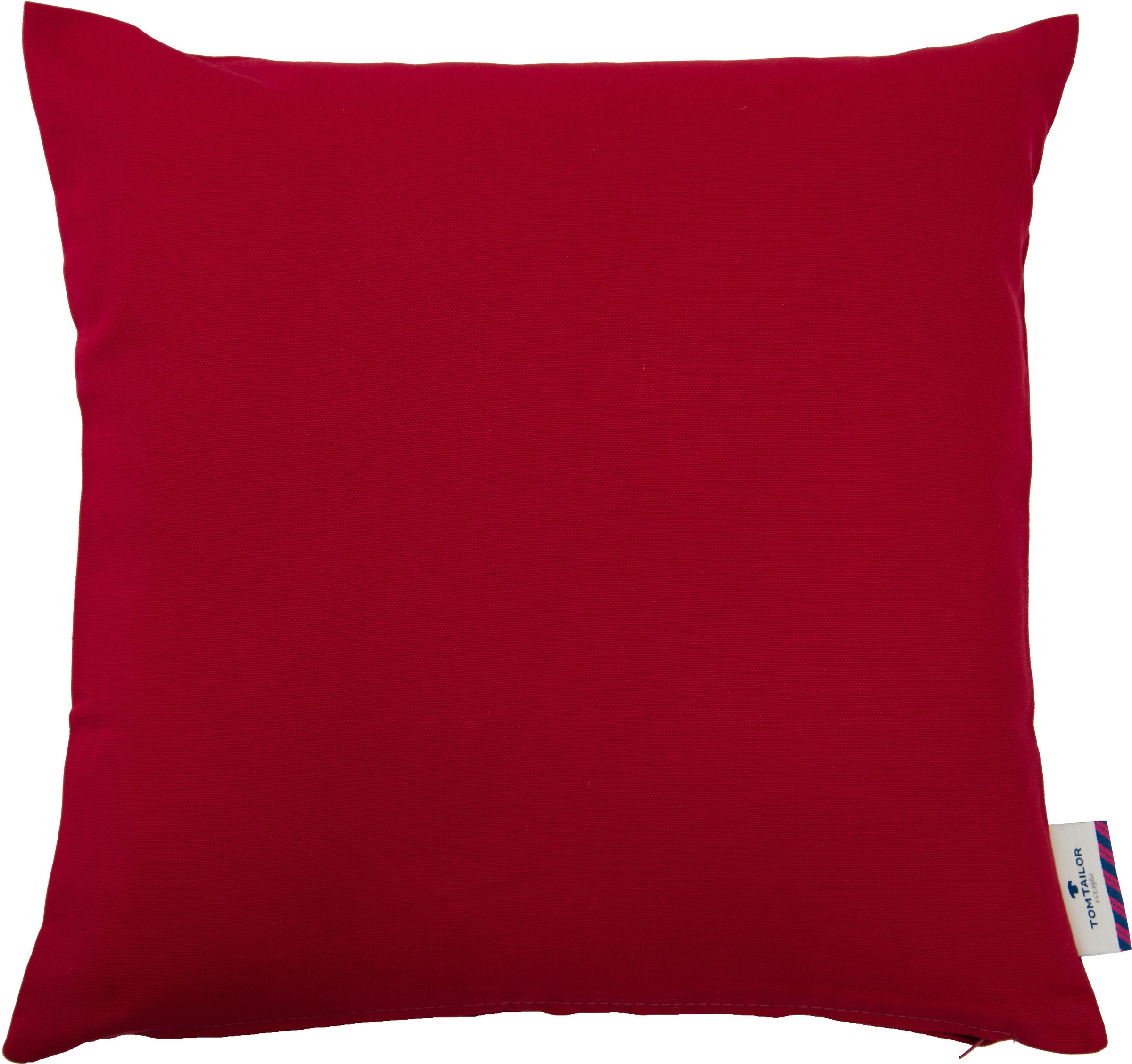 TOM TAILOR HOME Dekokissen »Dove« unifarben, Kissenhüllen ohne Füllung, 2er Pack