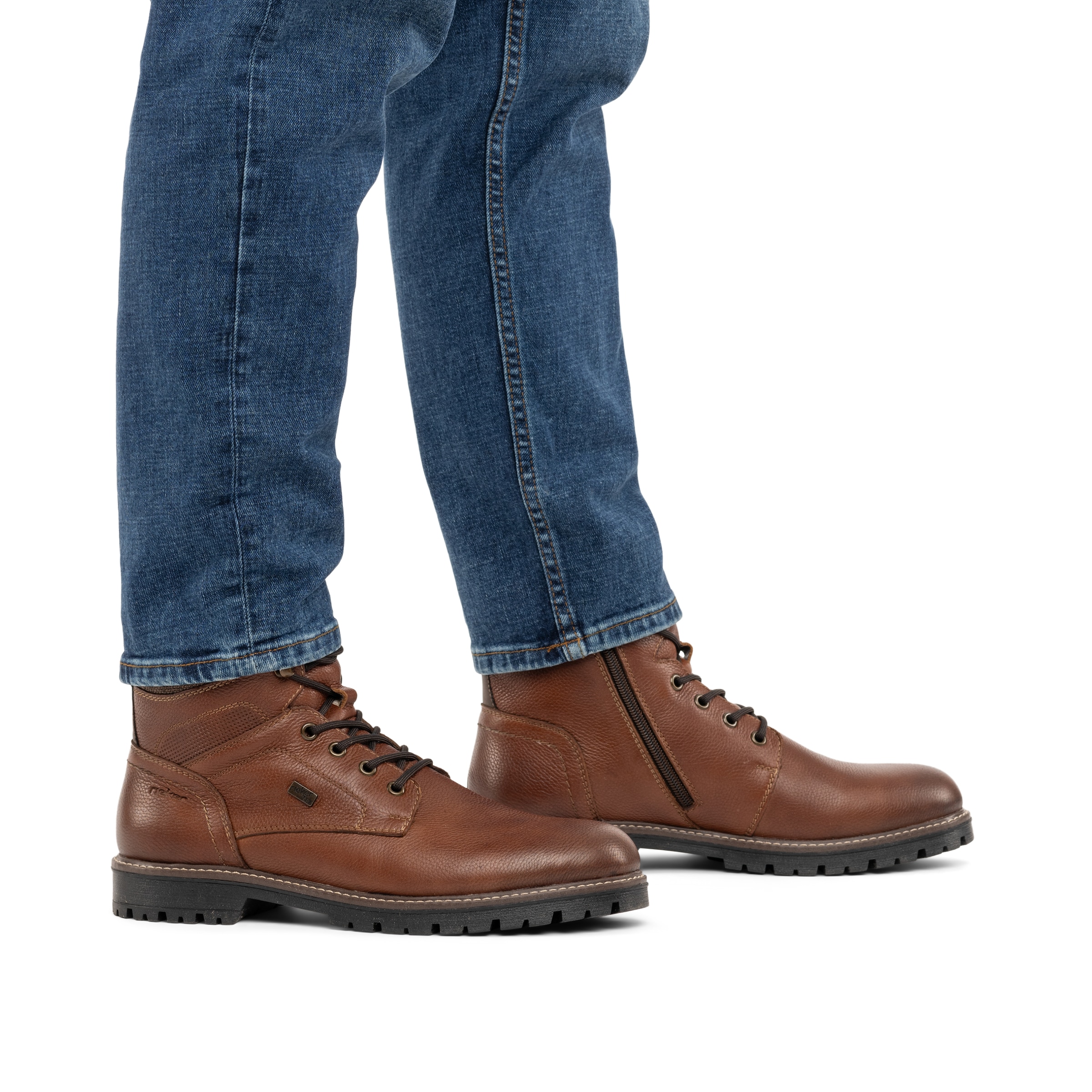 Rieker Winterboots  Schnürboots mit wasserabweisender riekerTEX-Membran, Schurwollfutter