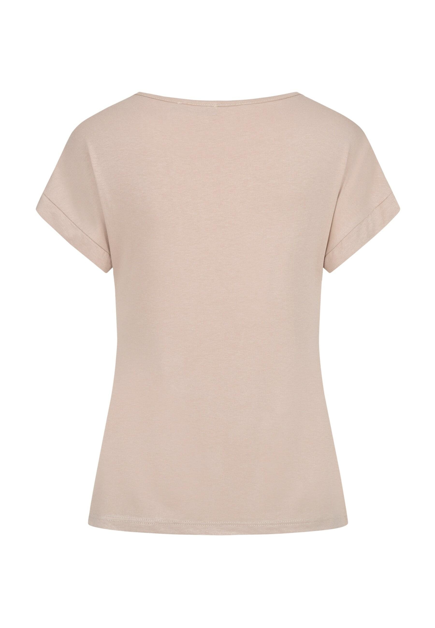 CLOUD 5IVE T-Shirt "CLOUD 5IVE Viskose T-Shirt mit Ärmelumschlag und Rundha günstig online kaufen