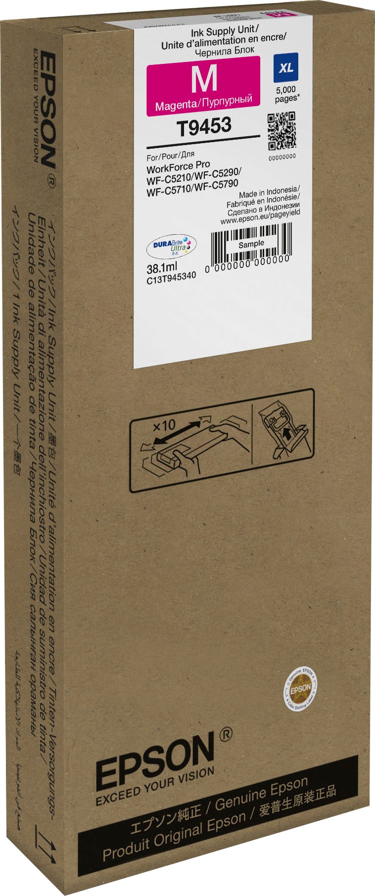 Epson Tintenpatrone »WF-C5xxx Series Ink Cartridge XL Magenta«