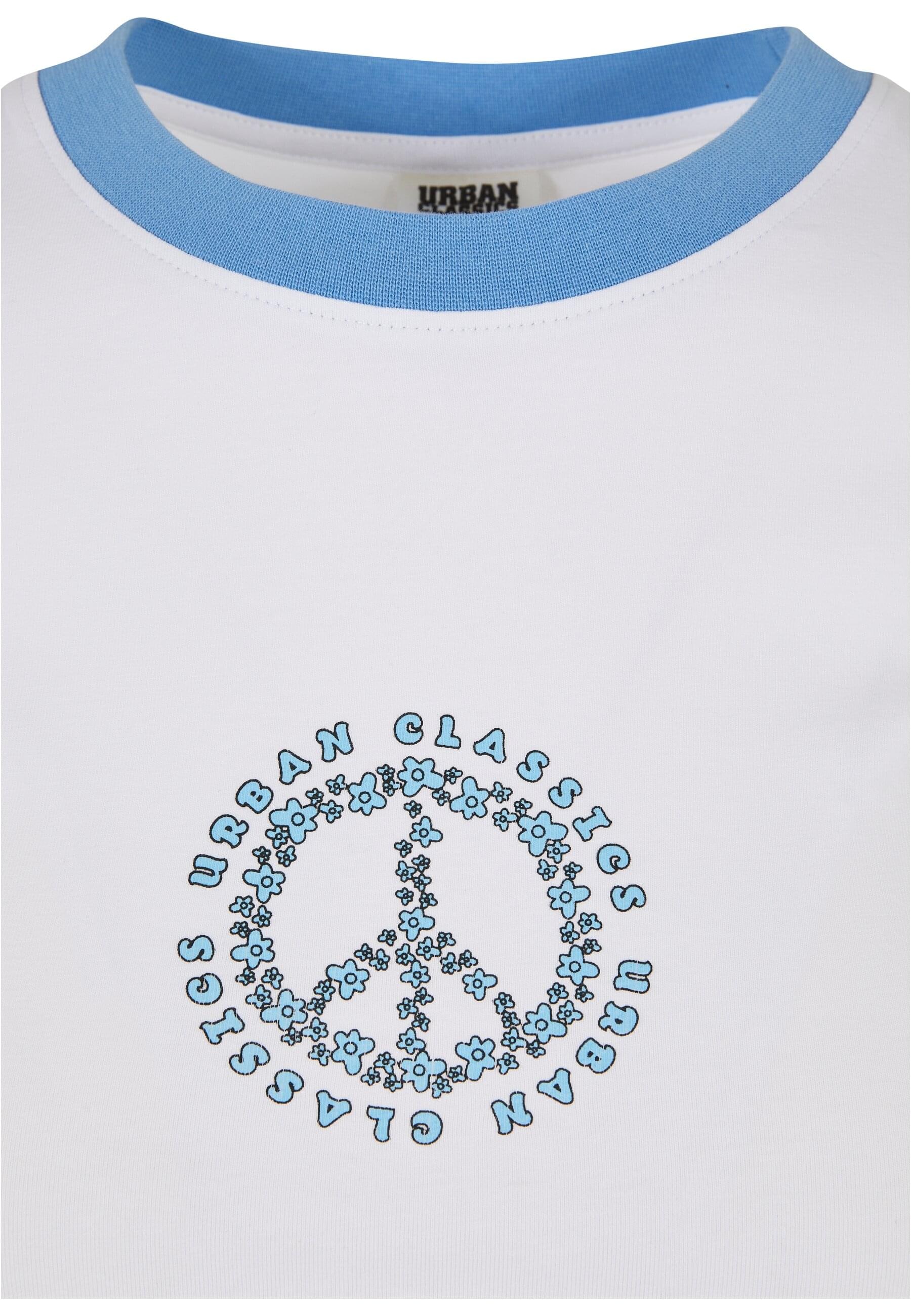 URBAN CLASSICS T-Shirt »Urban Classics Damen Ladies Stretch Jersey Cropped Tee«, (1 tlg.)