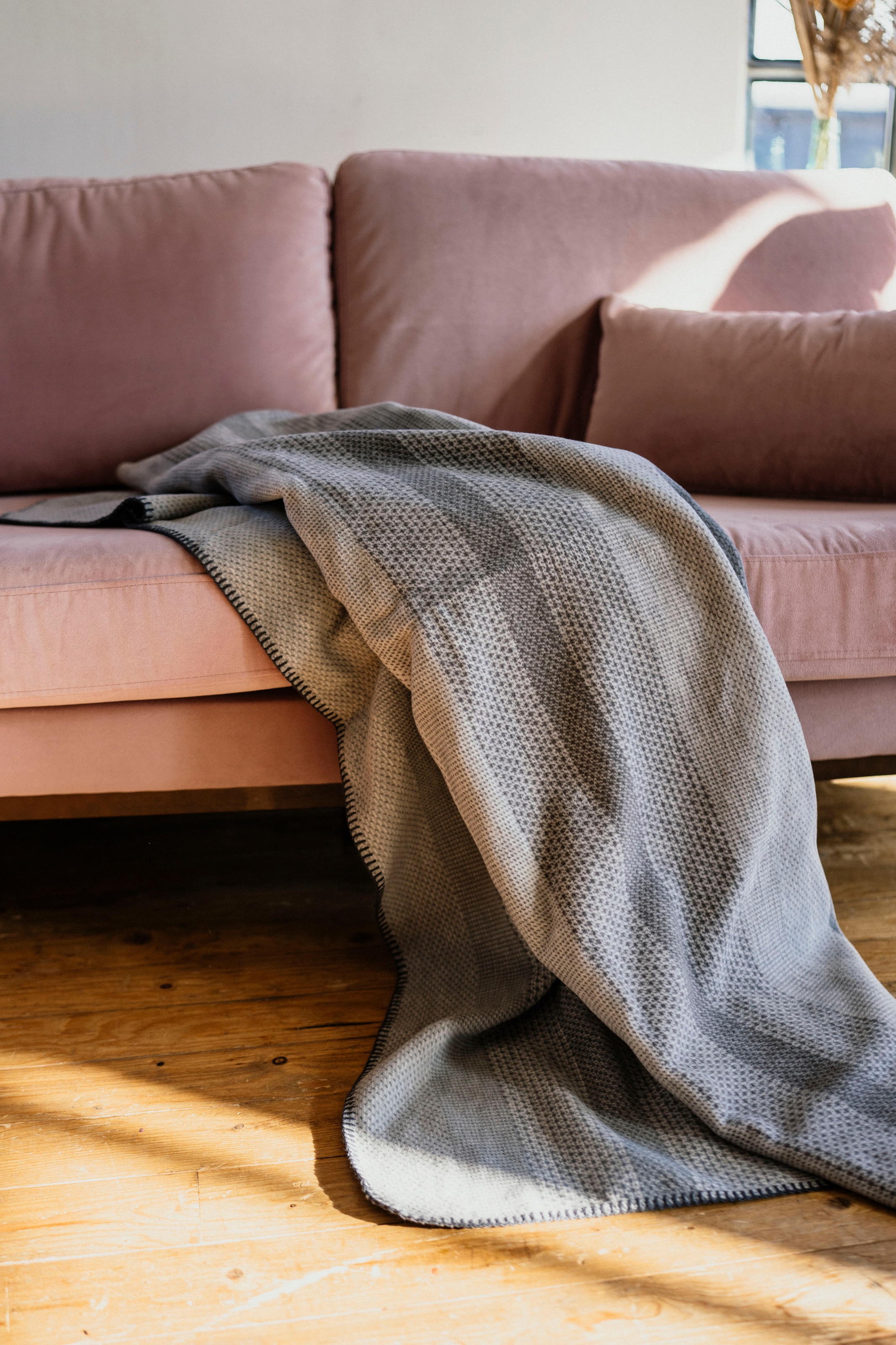 aus Bio-Baumwolle, IBENA | Wohndecke Streifen-Design, im Kuscheldecke »Kitale«, nachhaltig BAUR auf Rechnung