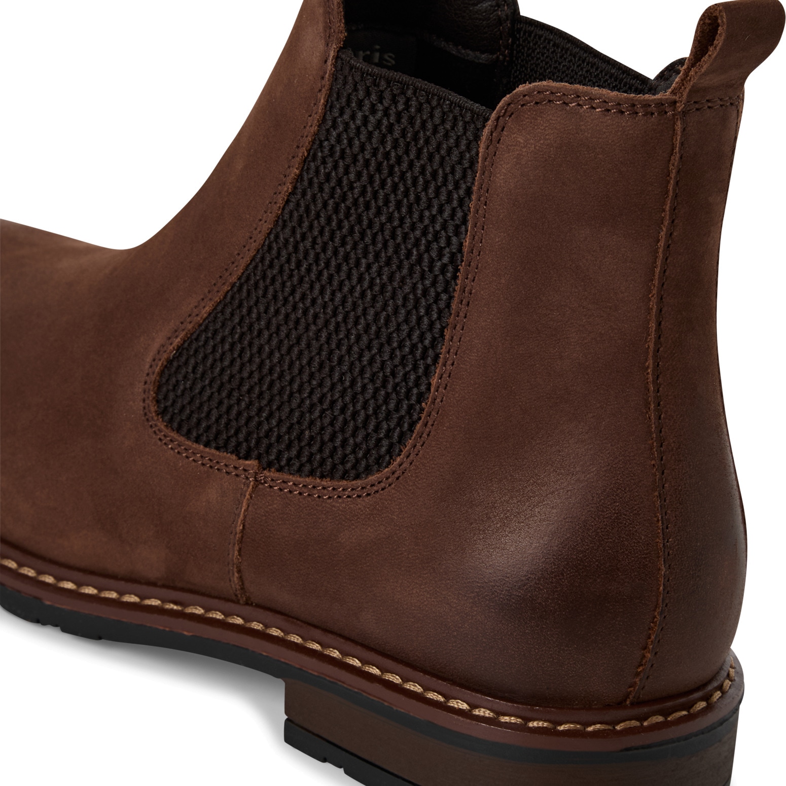 Tamaris Chelseaboots, Blockabsatz, Stiefelette, Businesschuh, Schlupfboots, Anziehlasche