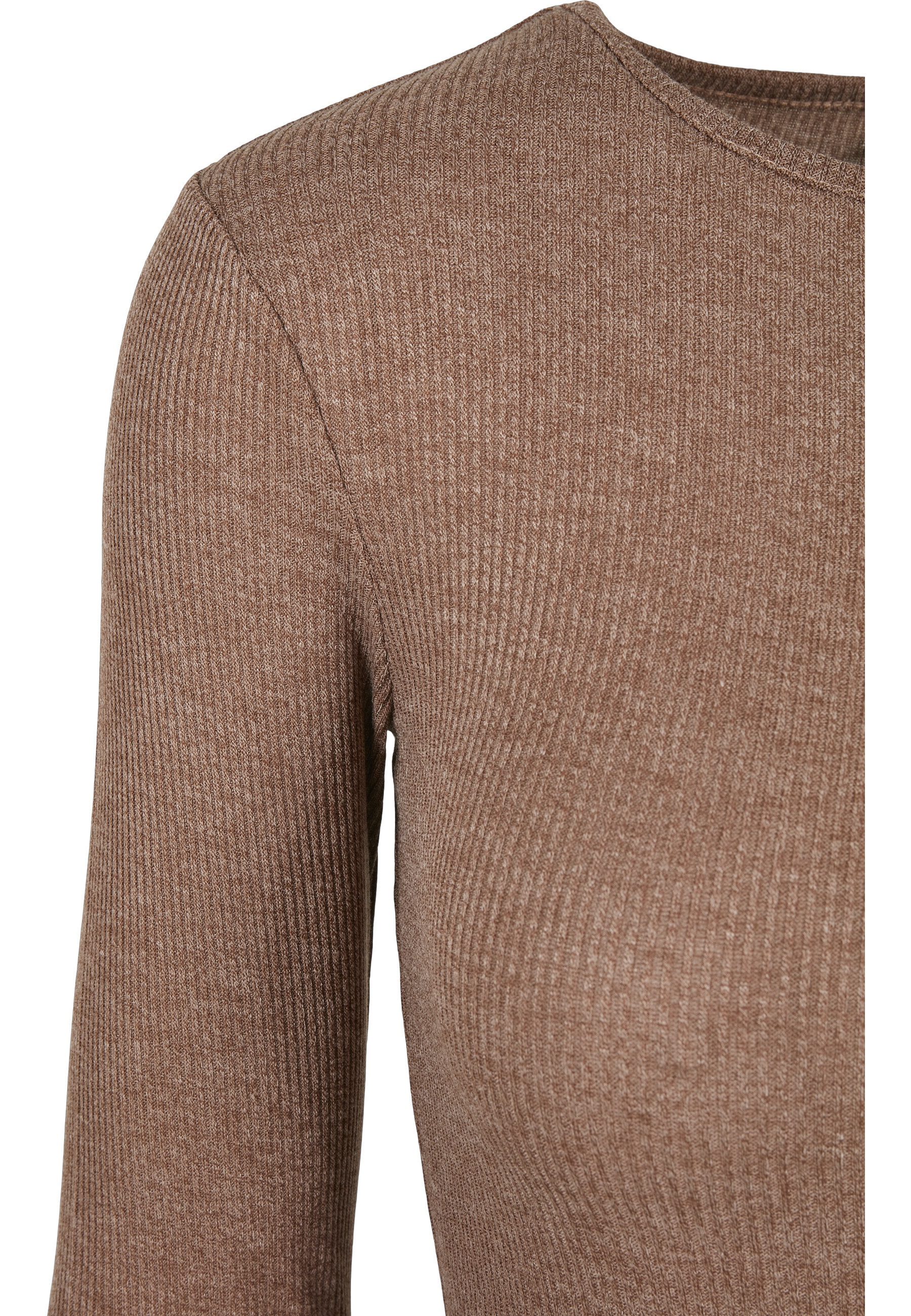 URBAN CLASSICS Shirtkleid »Urban Classics Damen Ladies Rib Dress« 1 Stk. tlg.