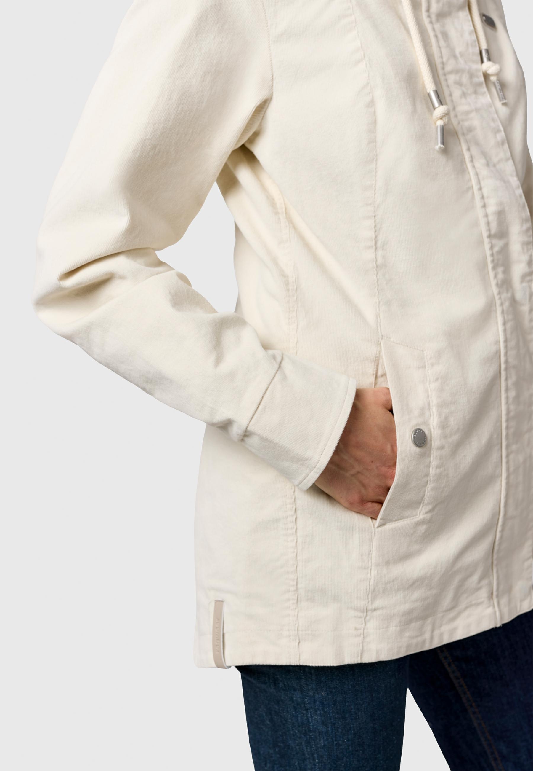 Ragwear Cordjacke »Alvena Cordy YOUMODO« mit Kapuze Sportliche leichte Kordjacke mit Kapuze