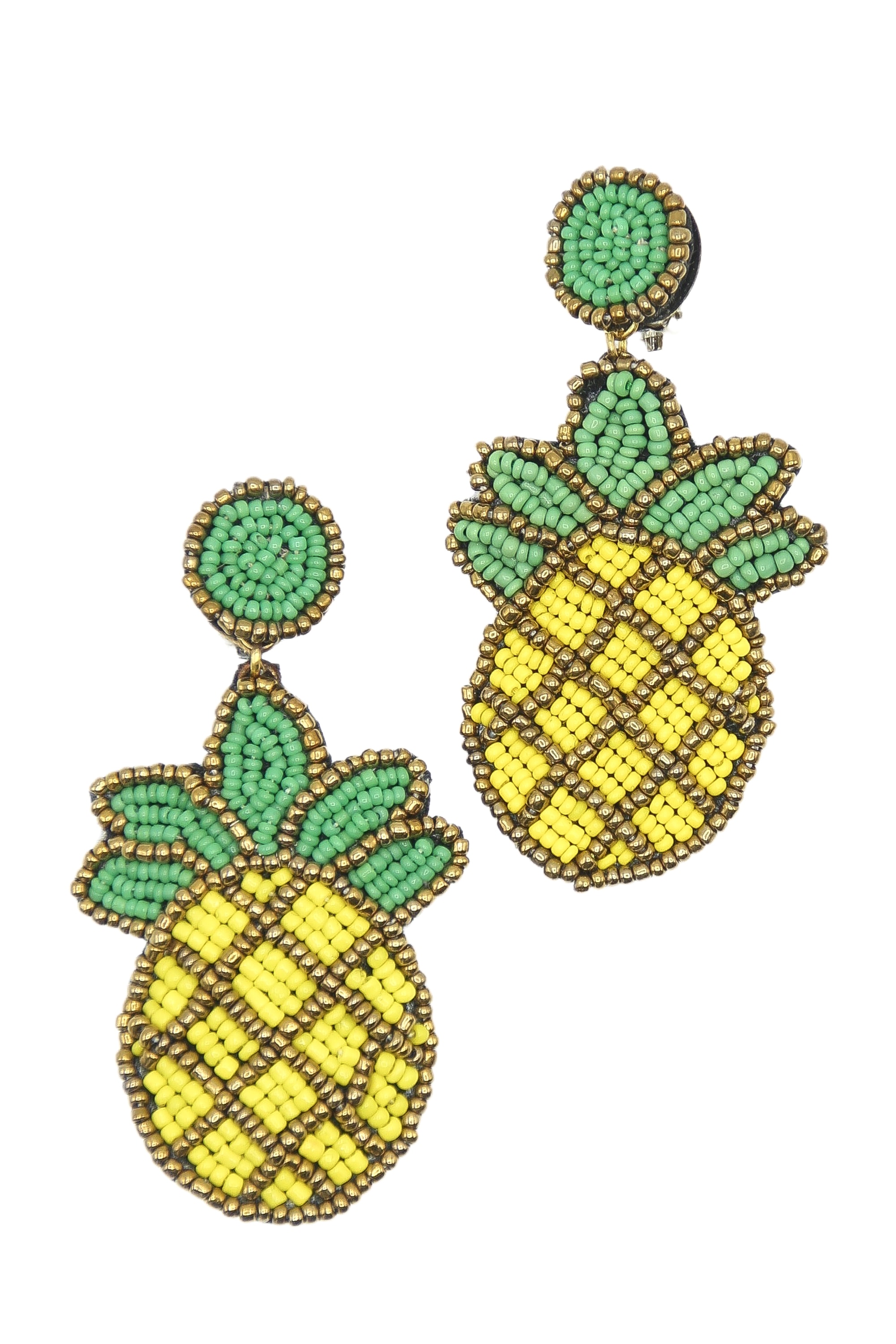 COLLEZIONE ALESSANDRO Paar Ohrclips »Ananas«