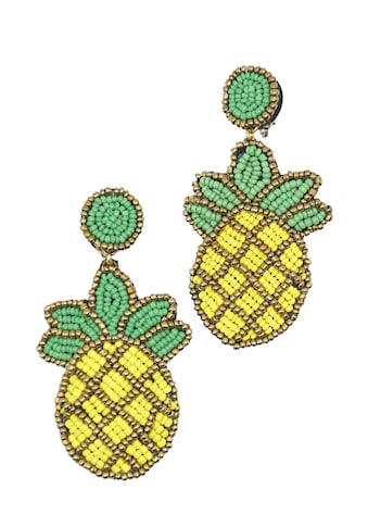 Paar Ohrclips »Ananas«