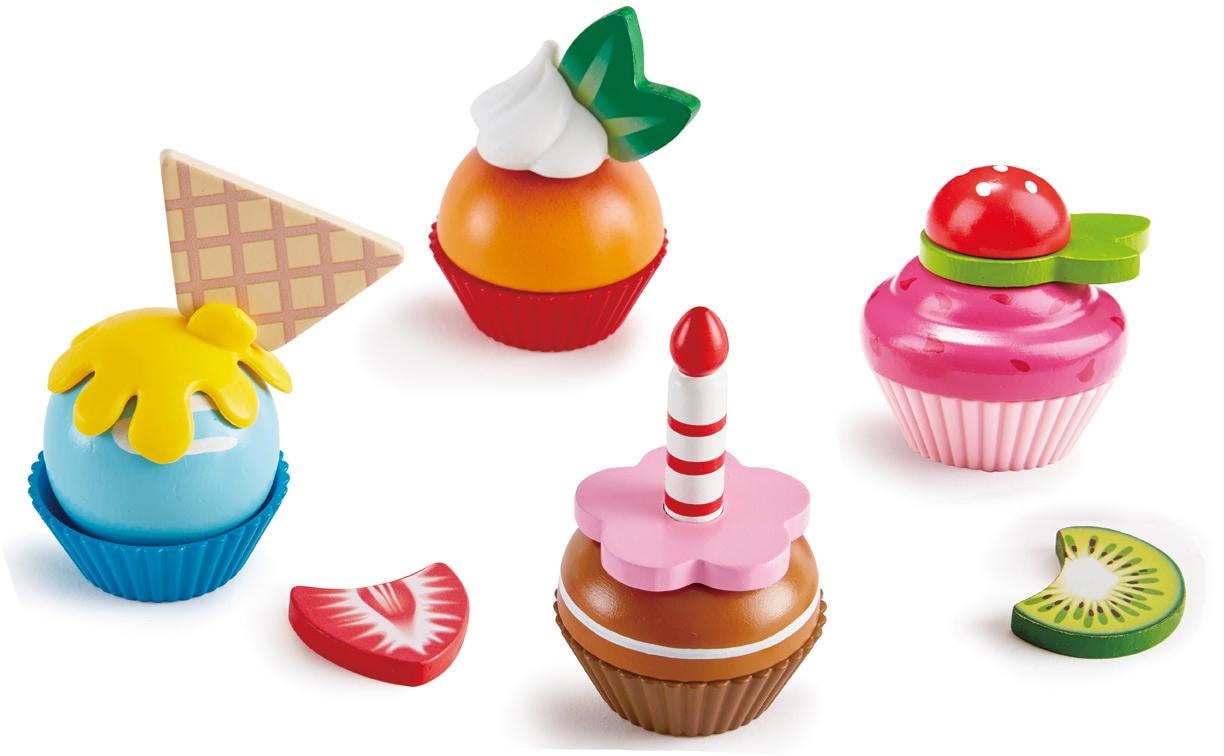 Hape Spiellebensmittel »Cupcakes«, (18 tlg.)