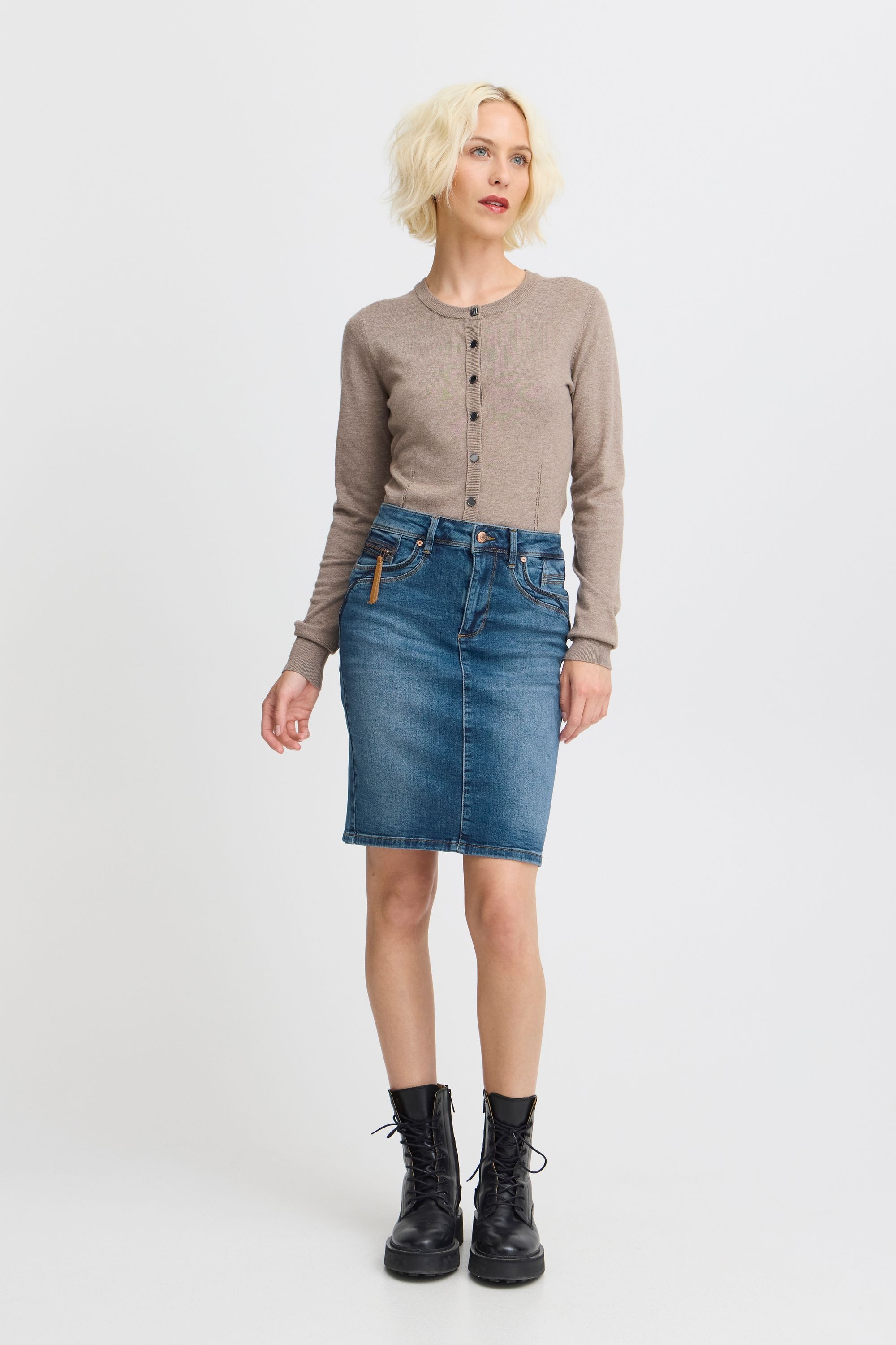 Pulz Jeans Jeansrock »Jeansrock PZKAROLINA HW Skirt«