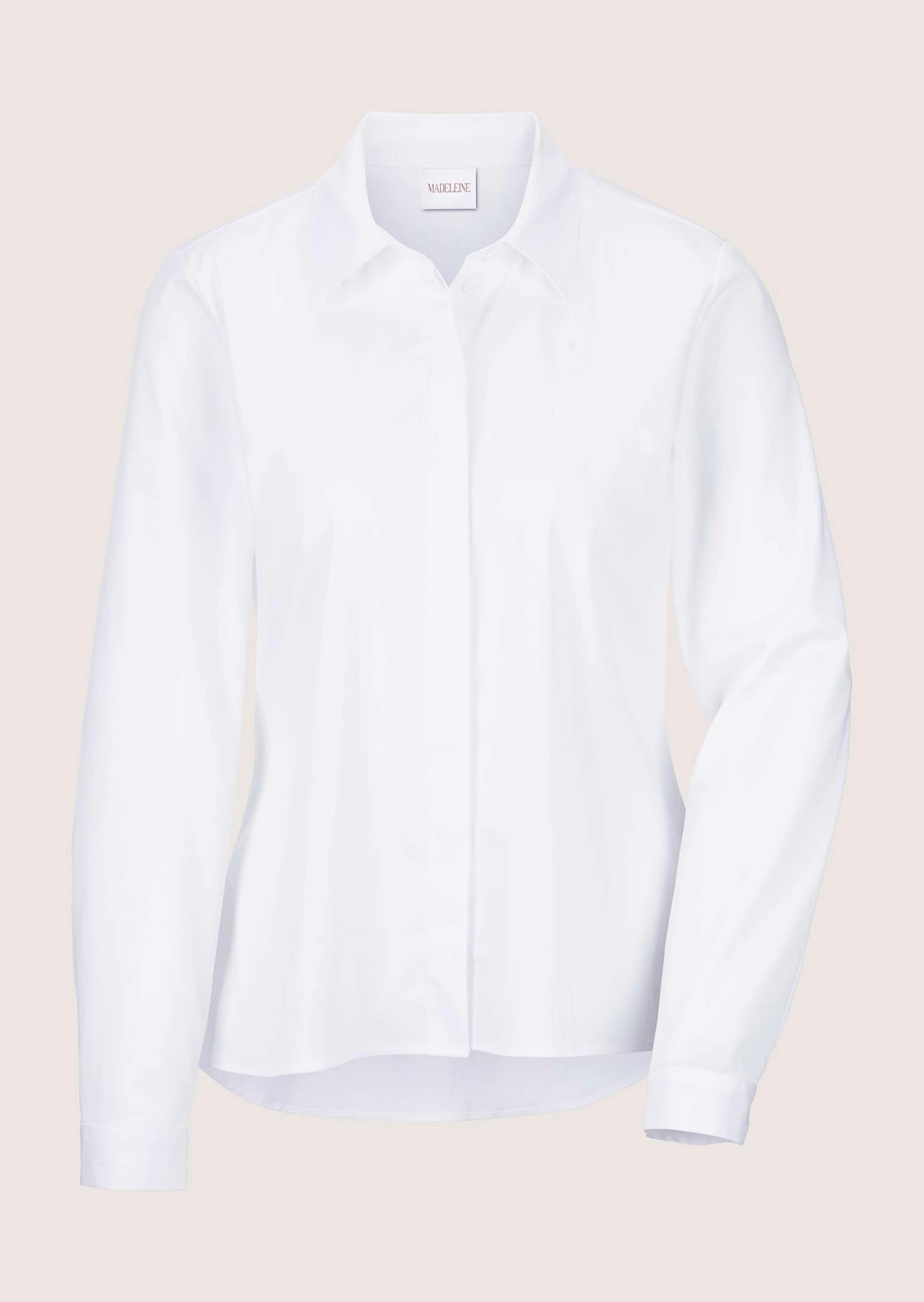MADELEINE Hemdbluse "Hemdbluse Stilvolle Langarmbluse mit Klappkragen" günstig online kaufen
