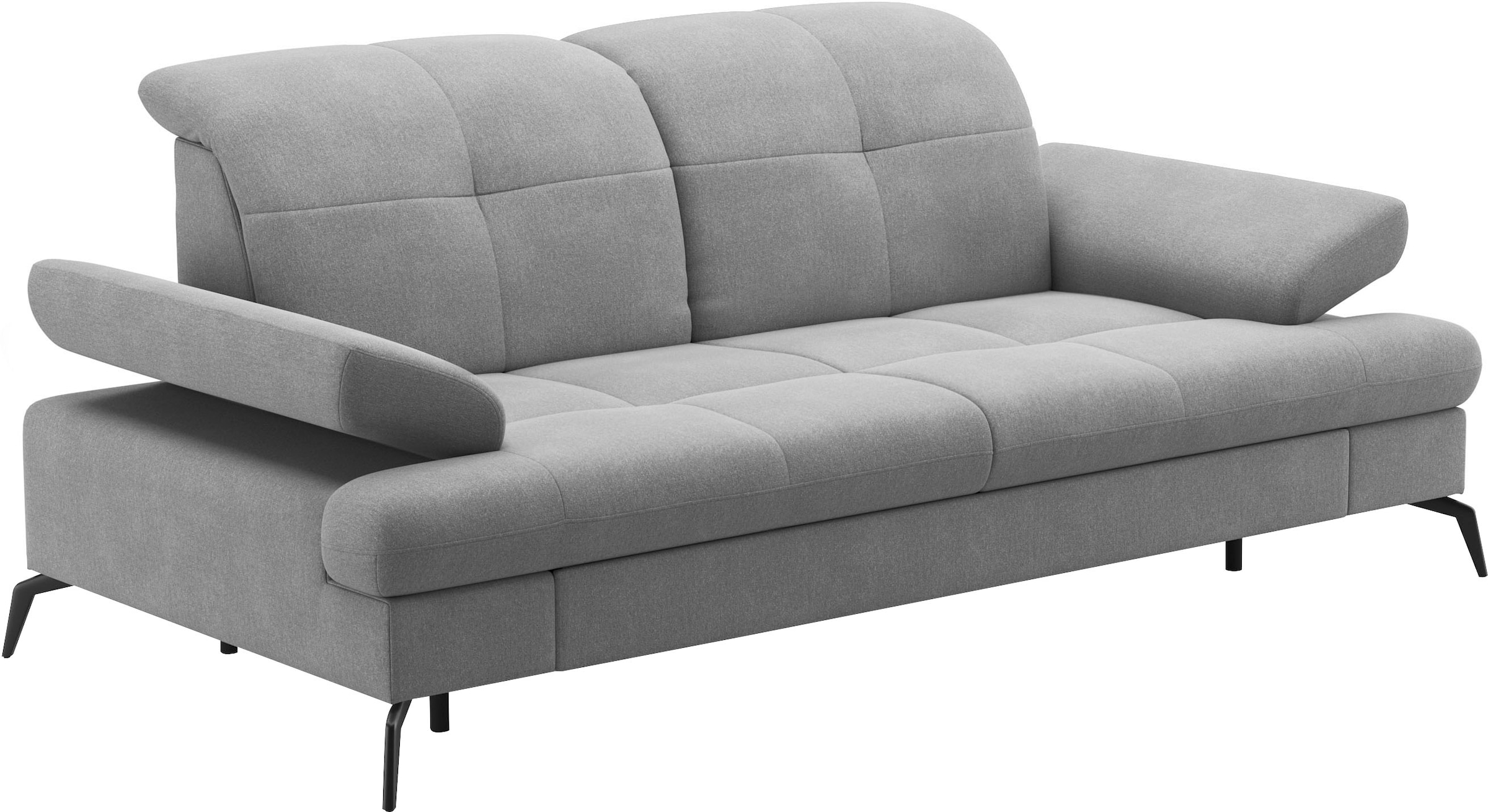 sit&more 2,5-Sitzer »Amica, inkl. Sitztiefenverstellung und Armteilverstellung«, wahlweise mit Kopfteilverstellung und Bettfunktion