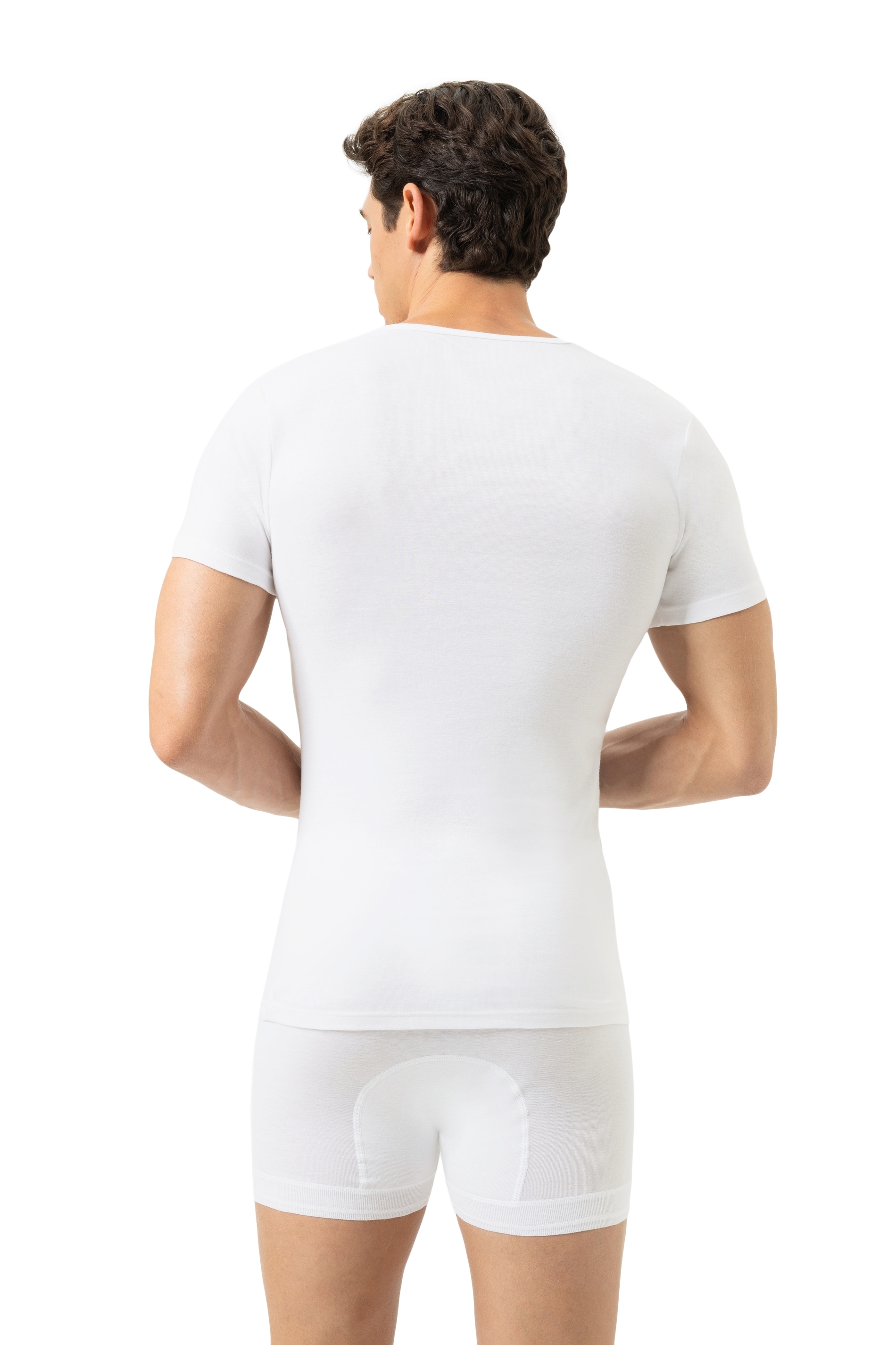 Mey V-Shirt »NOBLESSE« ohne auftragende Seitennähte