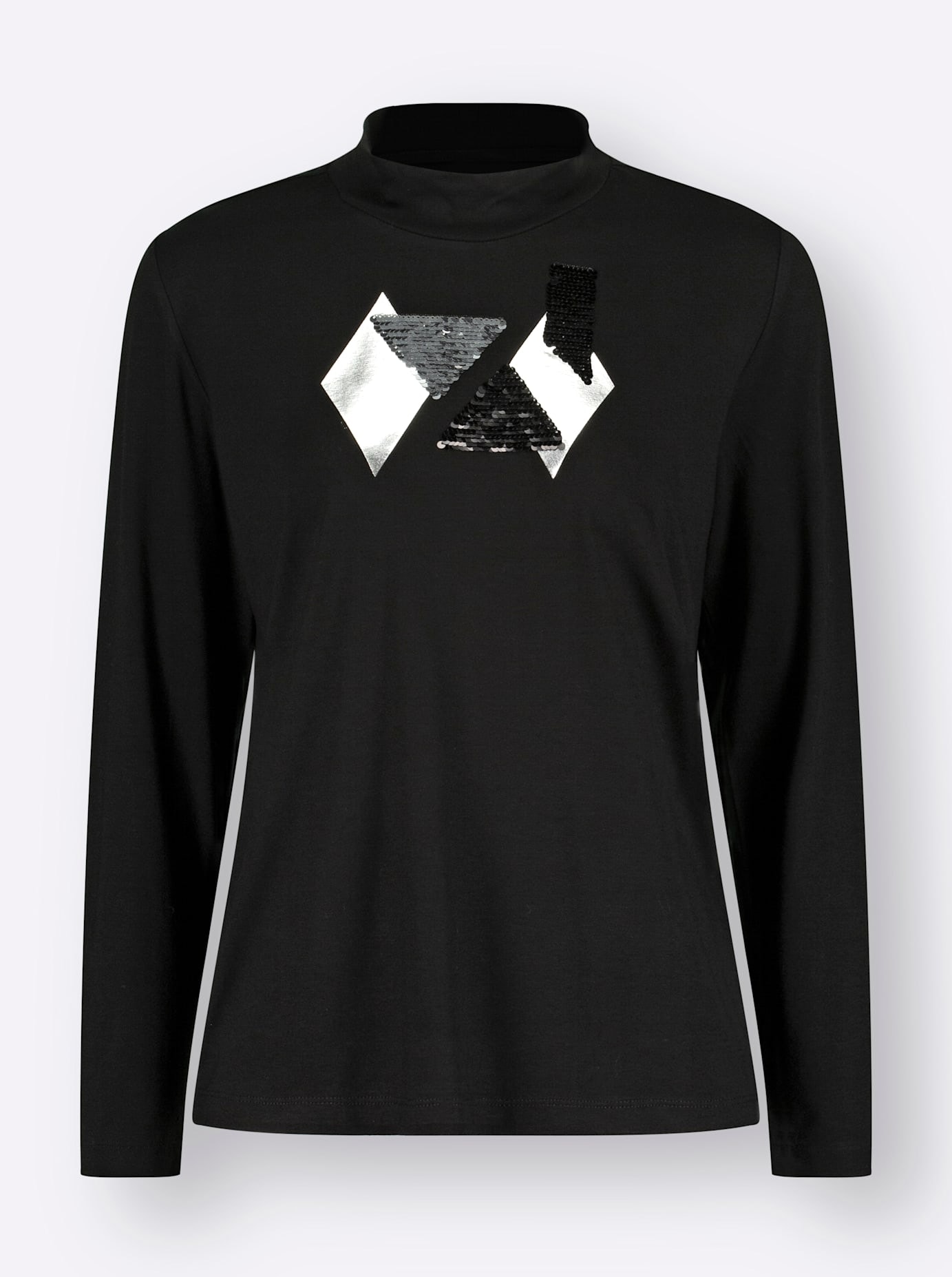 Inspirationen Stehkragenshirt »Shirt«, (1 tlg.)
