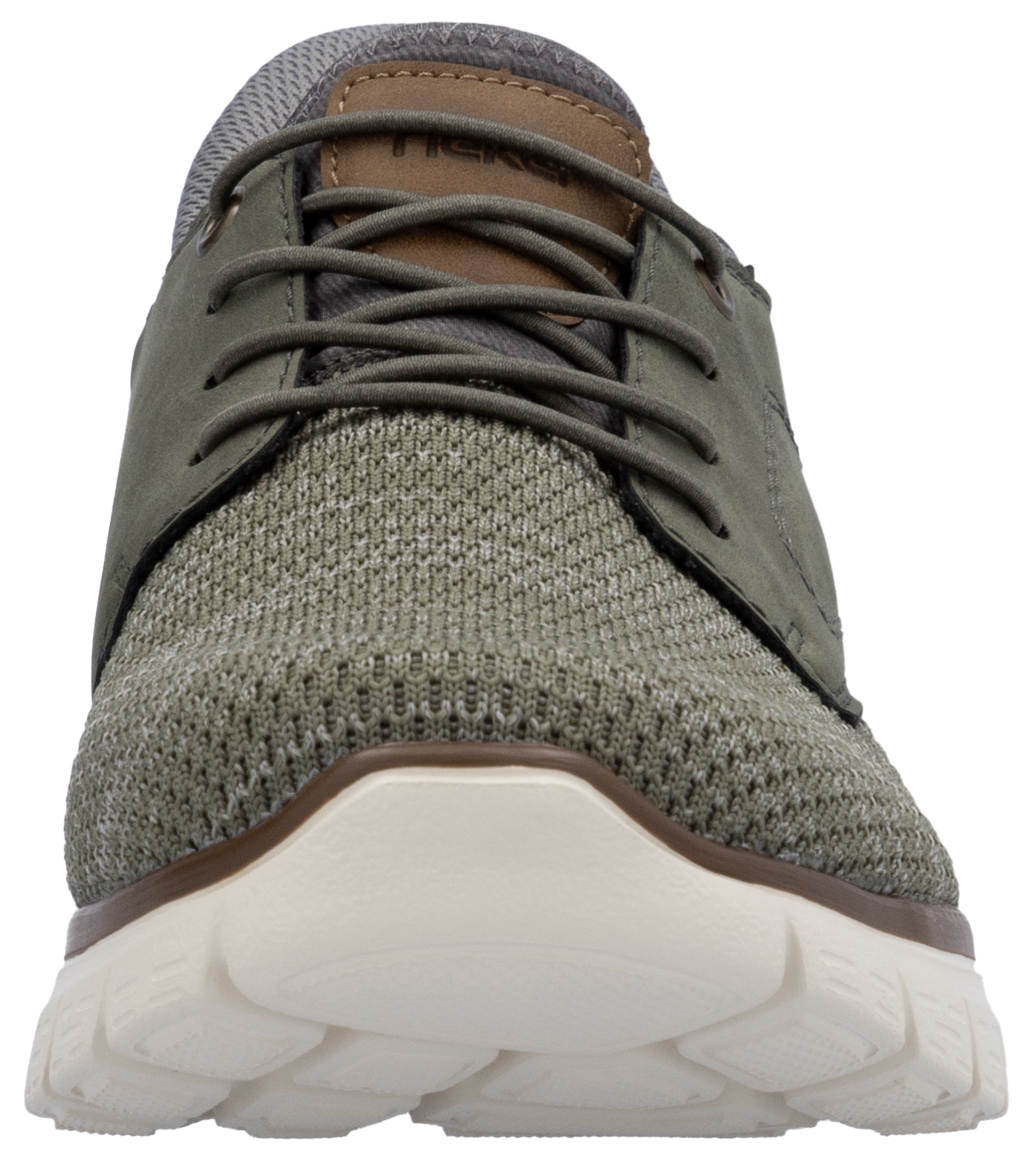 Rieker Slip-On Sneaker, Freizeitschuh, Halbschuh, Schlupfschuh, gepolsterter Fersenabschluss