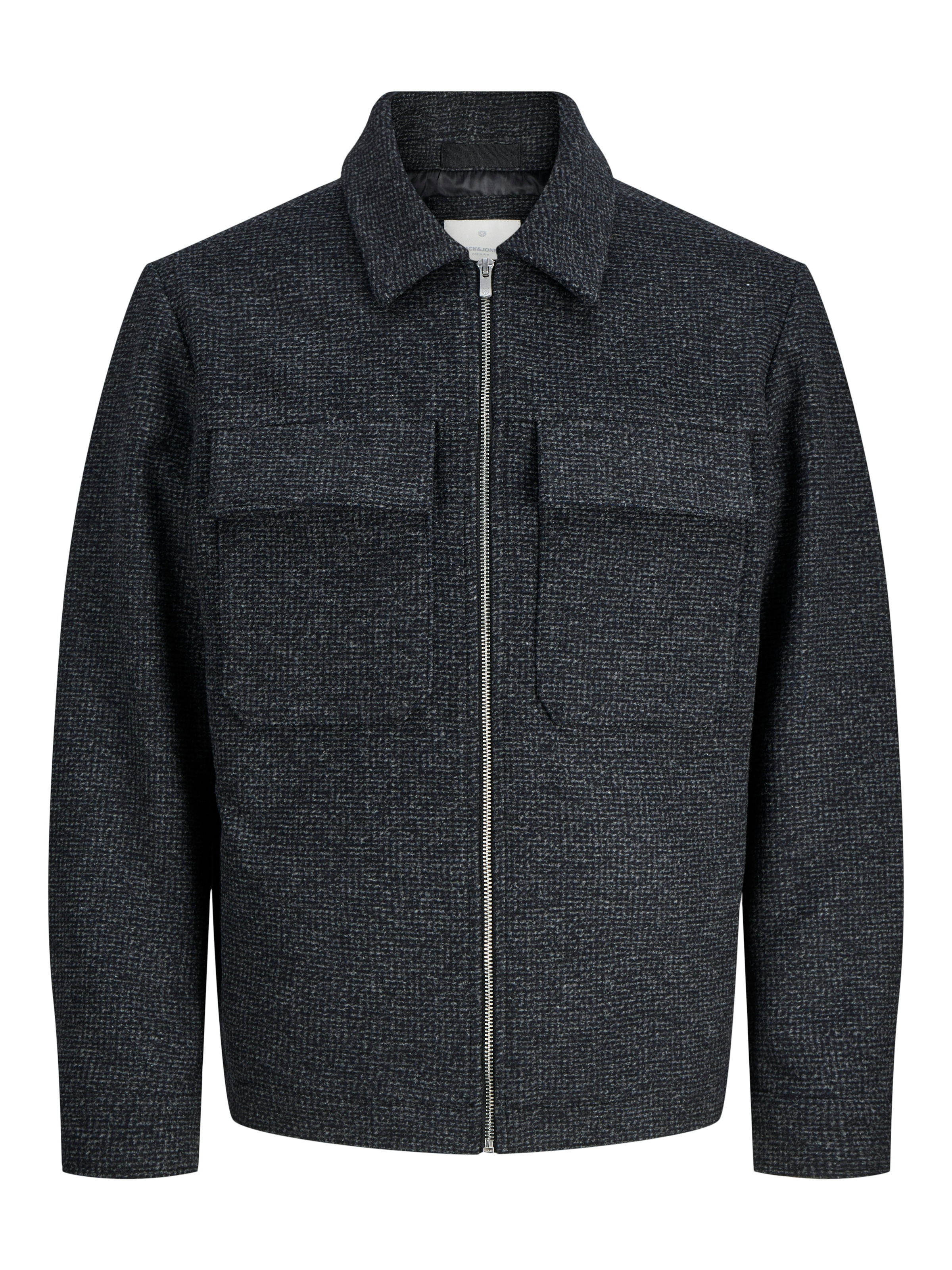 Jack & Jones Wolljacke »JPRCCRUSSEL WOOL BLEND JACKET SN« ohne Kapuze