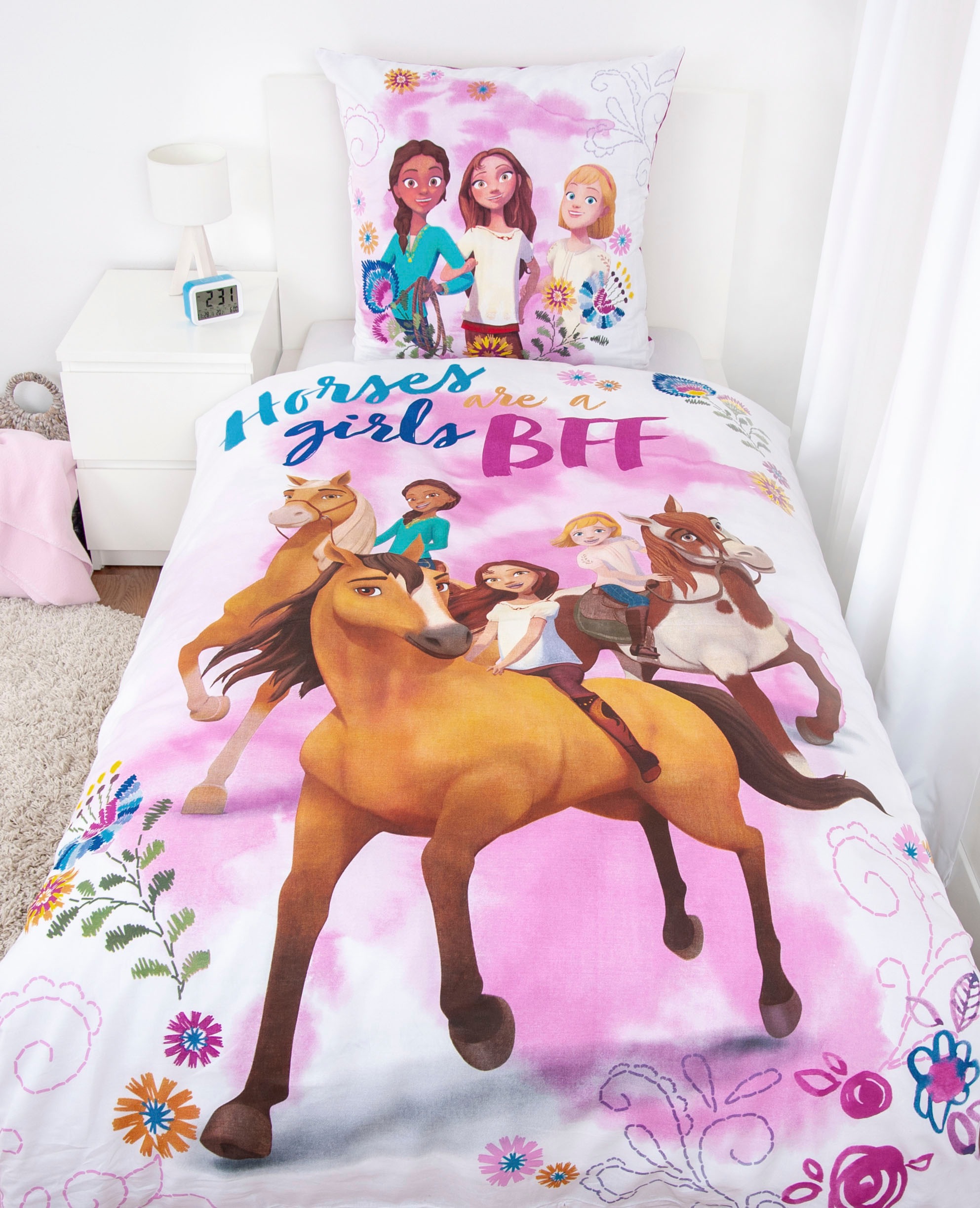 Thumbnail - Kinderbettwäsche "Spirit" 2 Stk. mit tollem Motiv