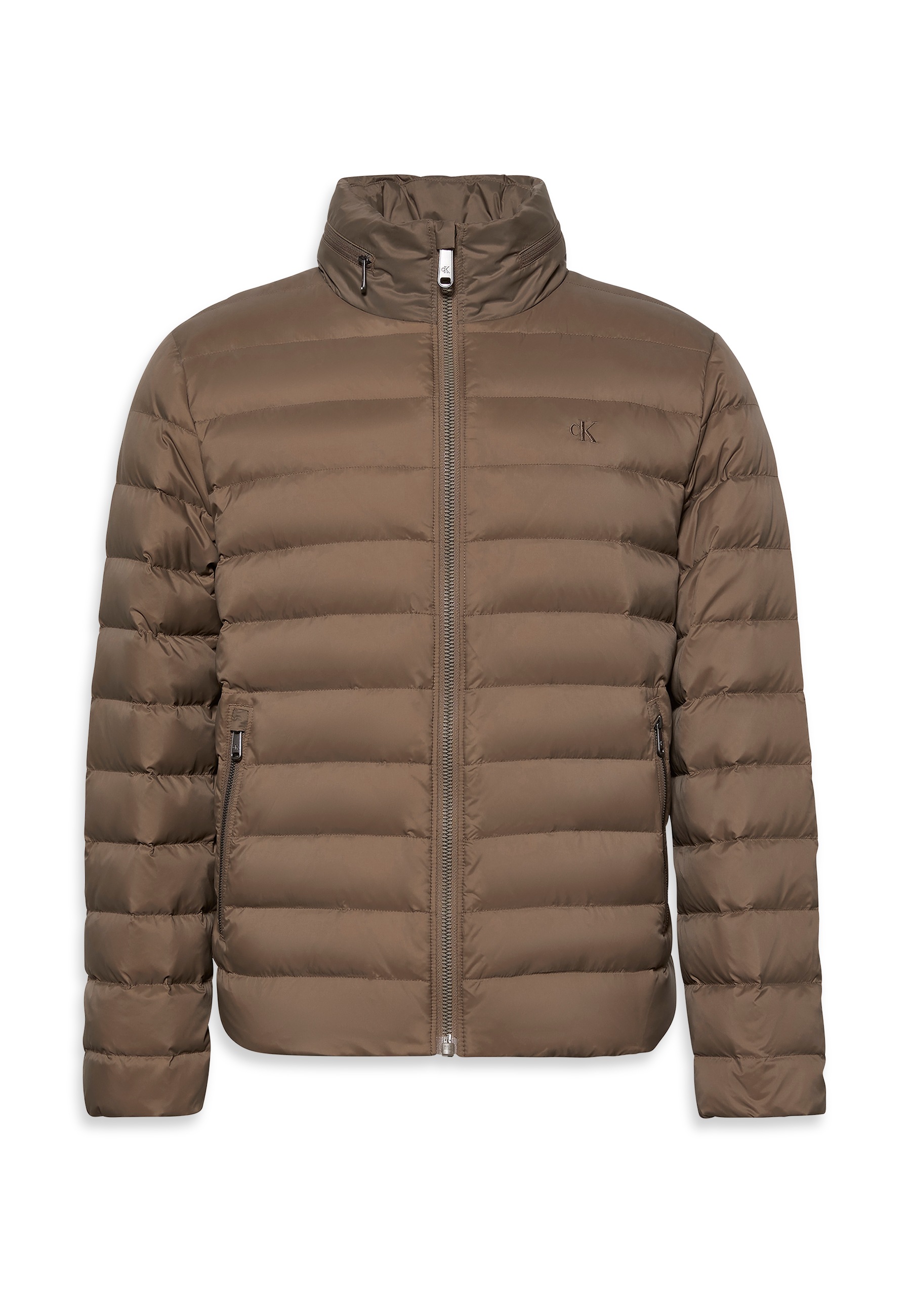 Calvin Klein Jeans Steppjacke »LS NYLN MD WT HDD F«, mit Kapuze, mit Kapuze im Kragen