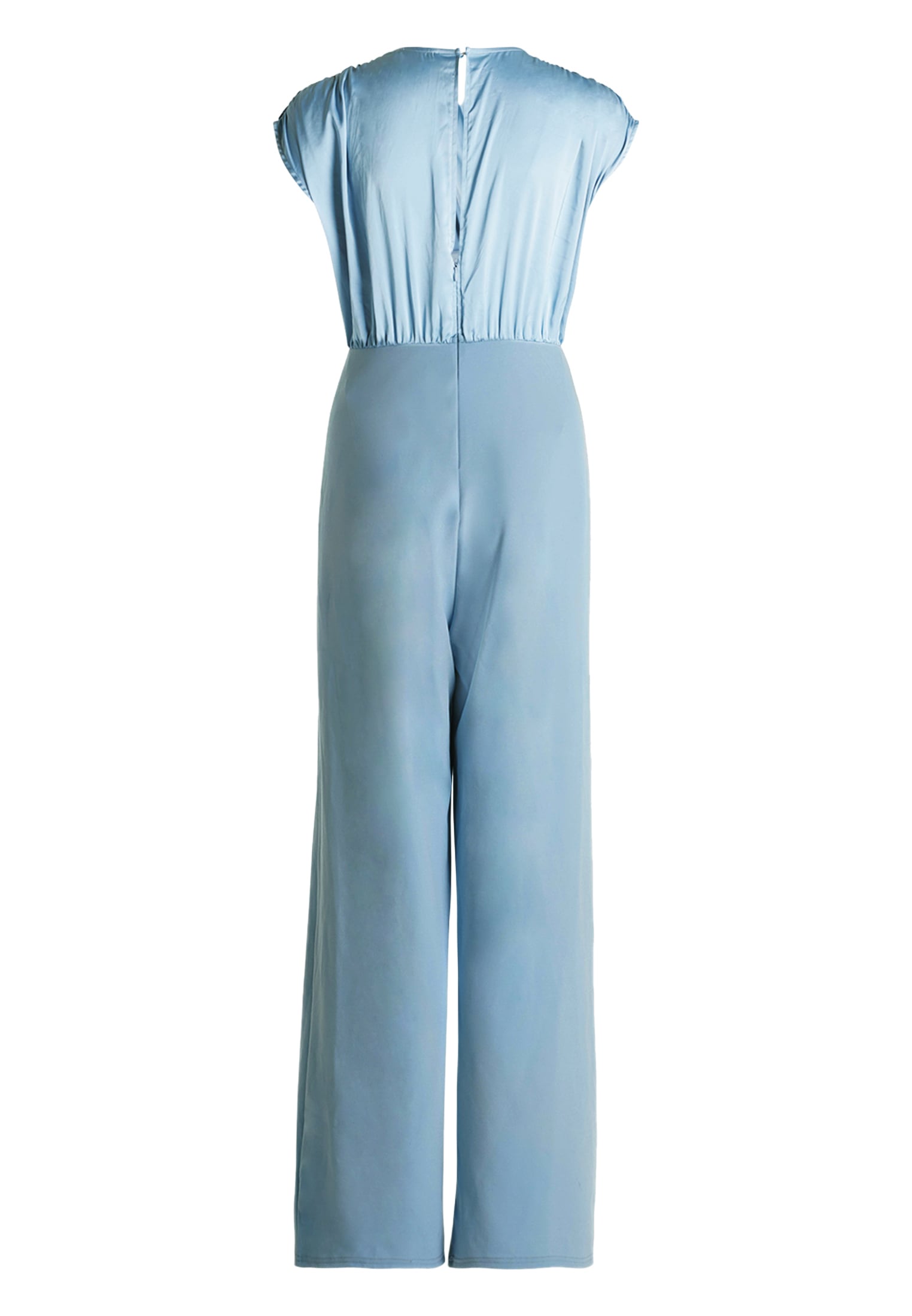 Zero Overall »zero Jumpsuit im Materialmix«, (1 tlg.), Wickeldesign