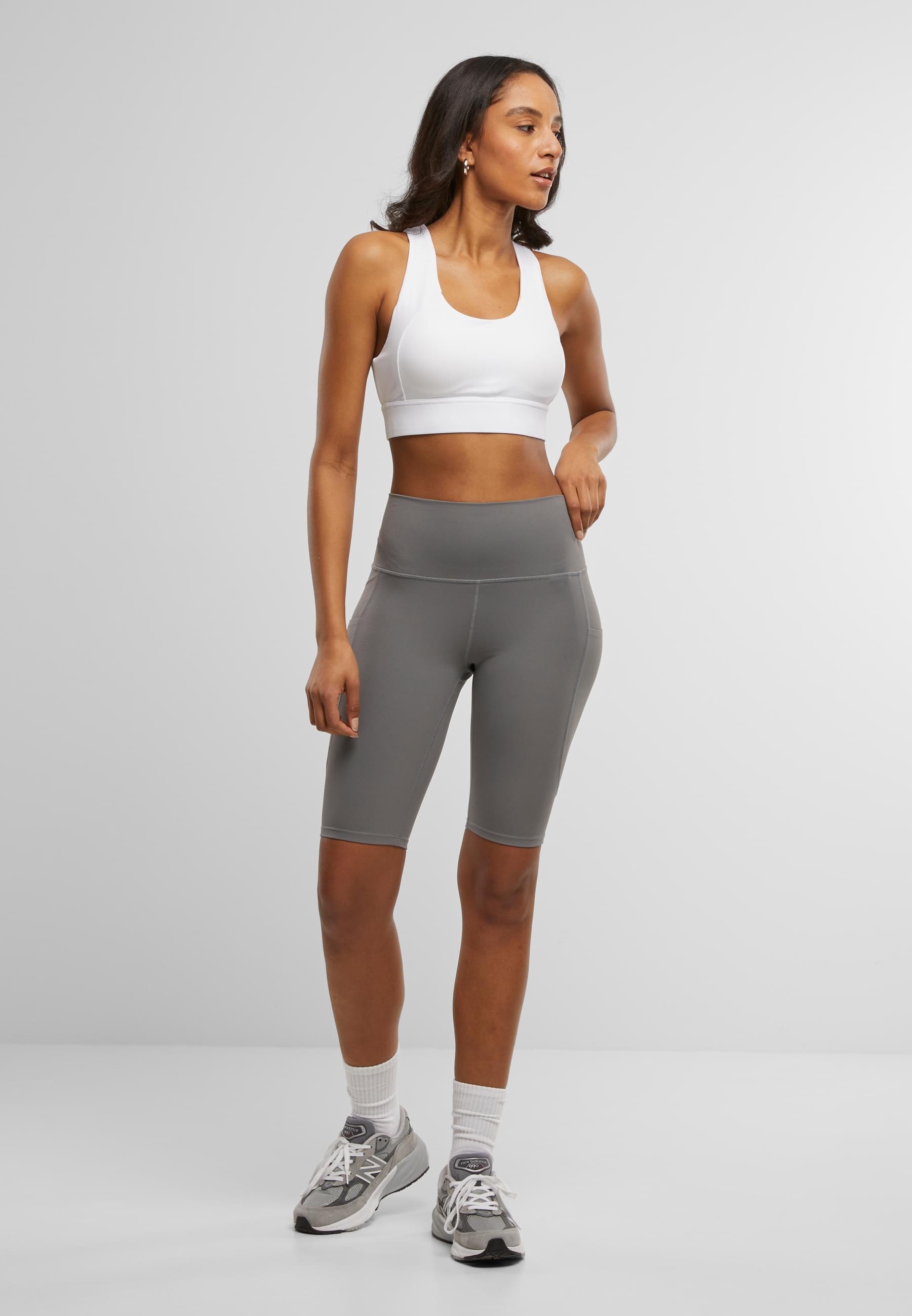 URBAN CLASSICS Radlerhose »Urban Classics Ladies Cycling Short Ladies Cycling Short«, (1 tlg.)