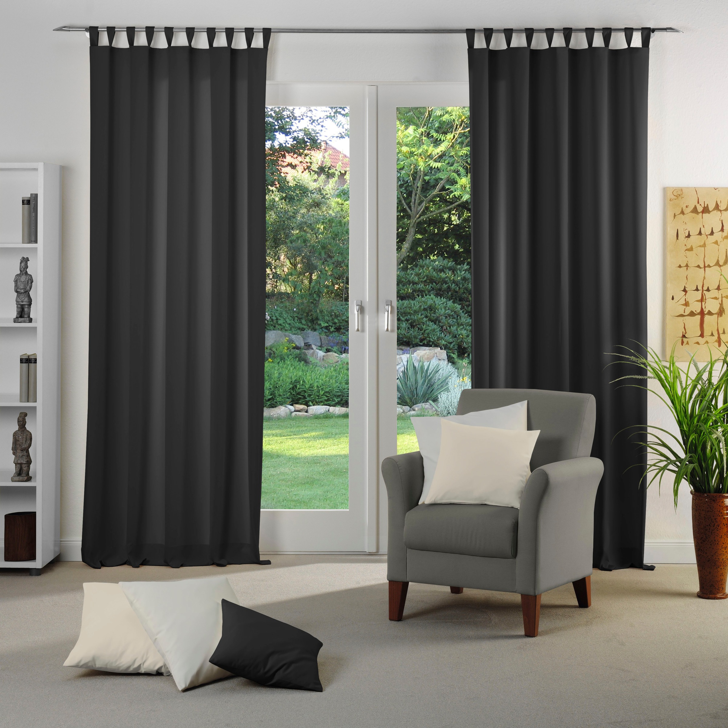 Wirth Vorhang "Dim out" Schlaufen 1 Stk. tlg. nach Maß günstig online kaufen