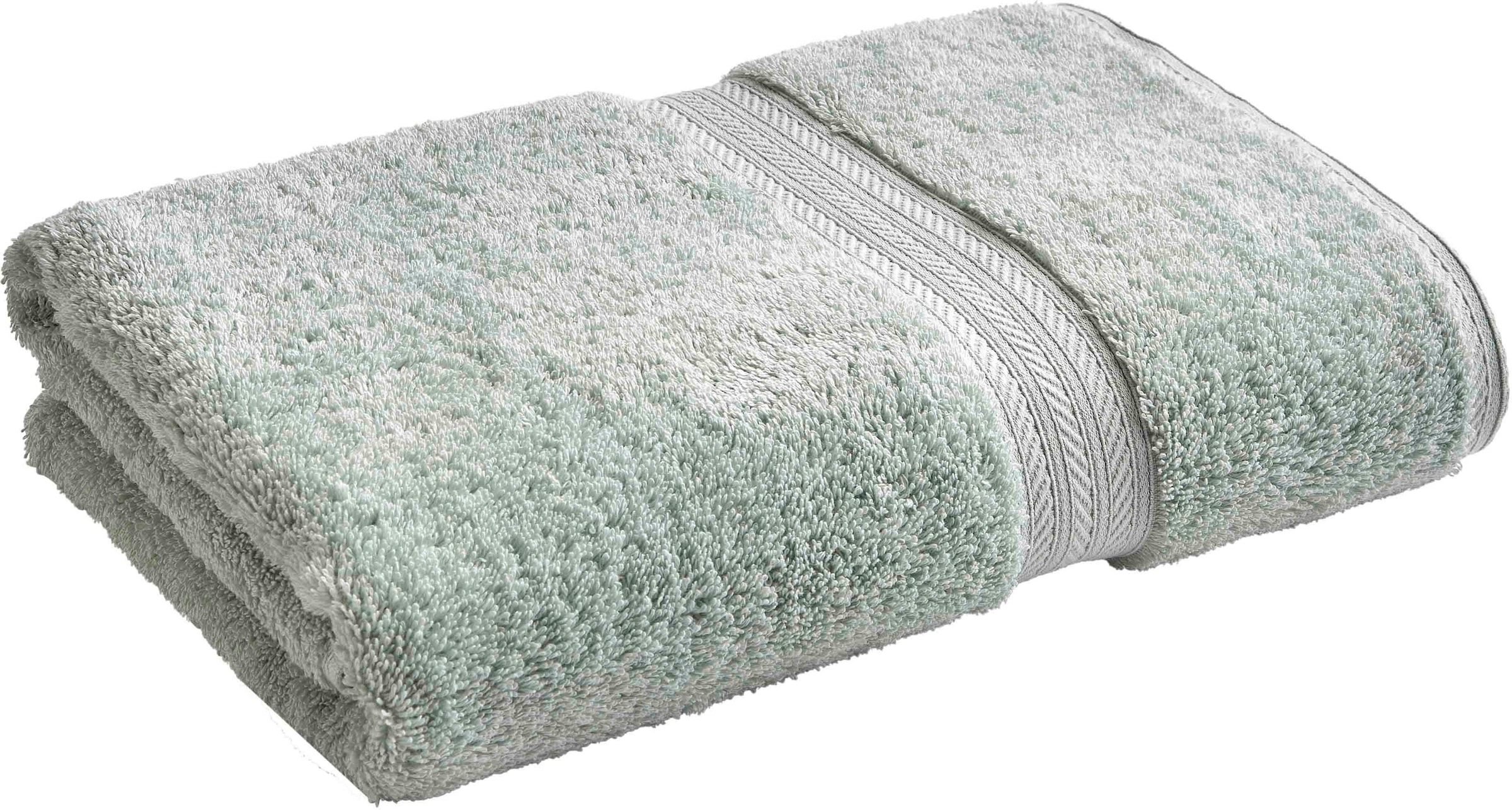 Christy Duschtücher "RENAISSANCE" Premium-Duschtücher in Luxusqualität, 675g/m², 76x142cm, 2er Set