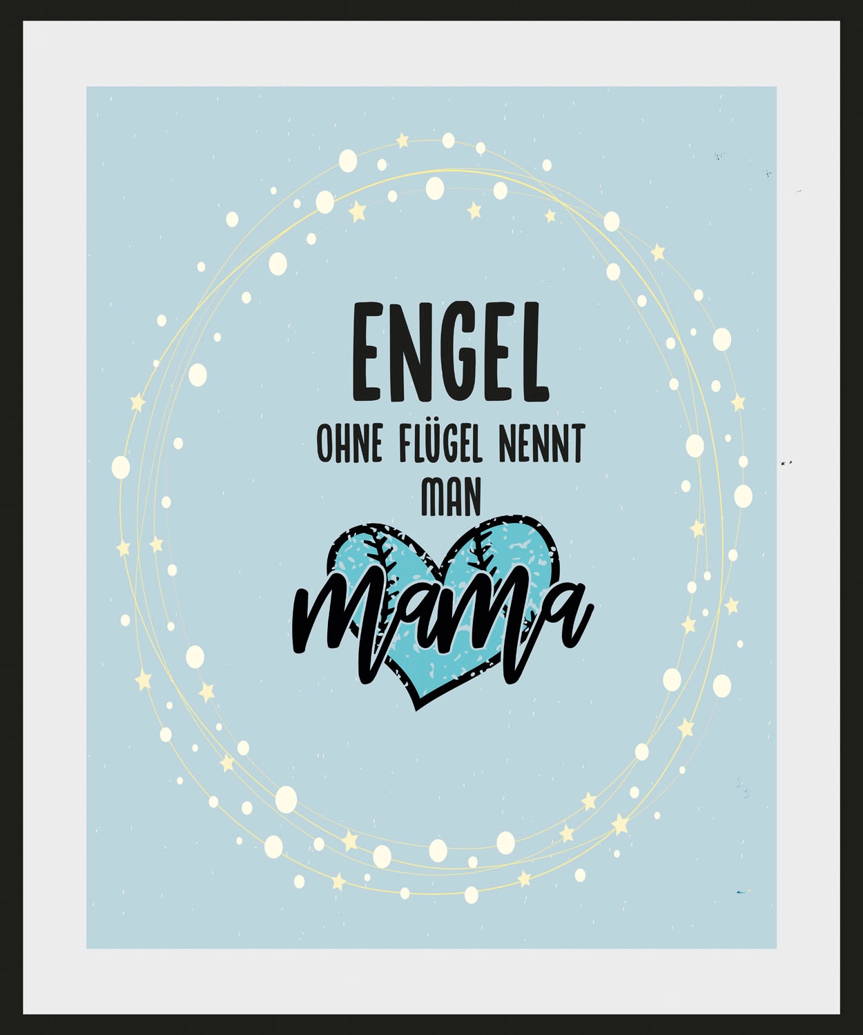 queence Bild »ENGEL (1 FLÜGEL MAN BAUR MAMA«, St.) bestellen NENNT | Schriftzug, OHNE