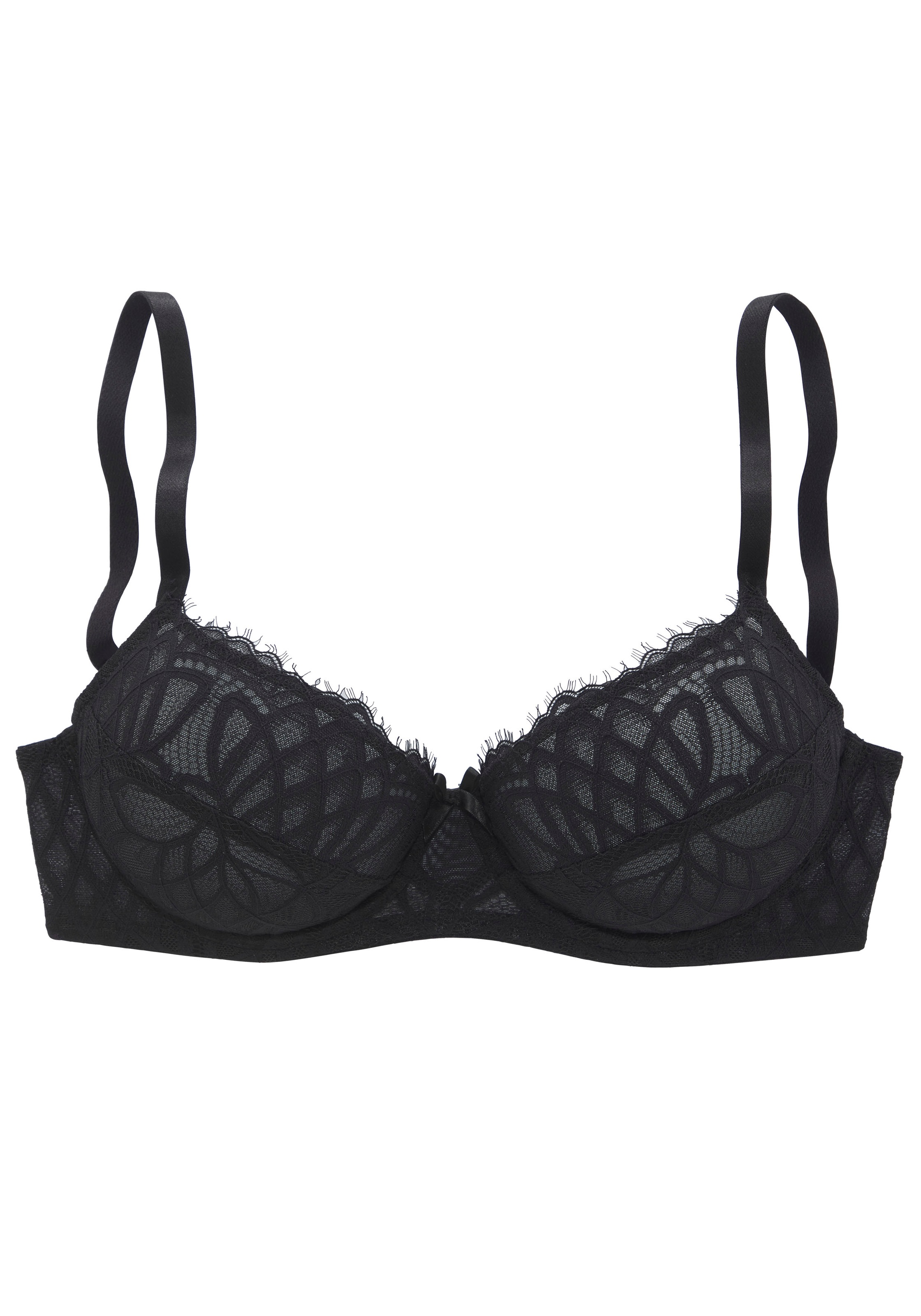 LASCANA "Cara" mit femininer Spitze, anteilig aus recyceltem Material, Dess günstig online kaufen