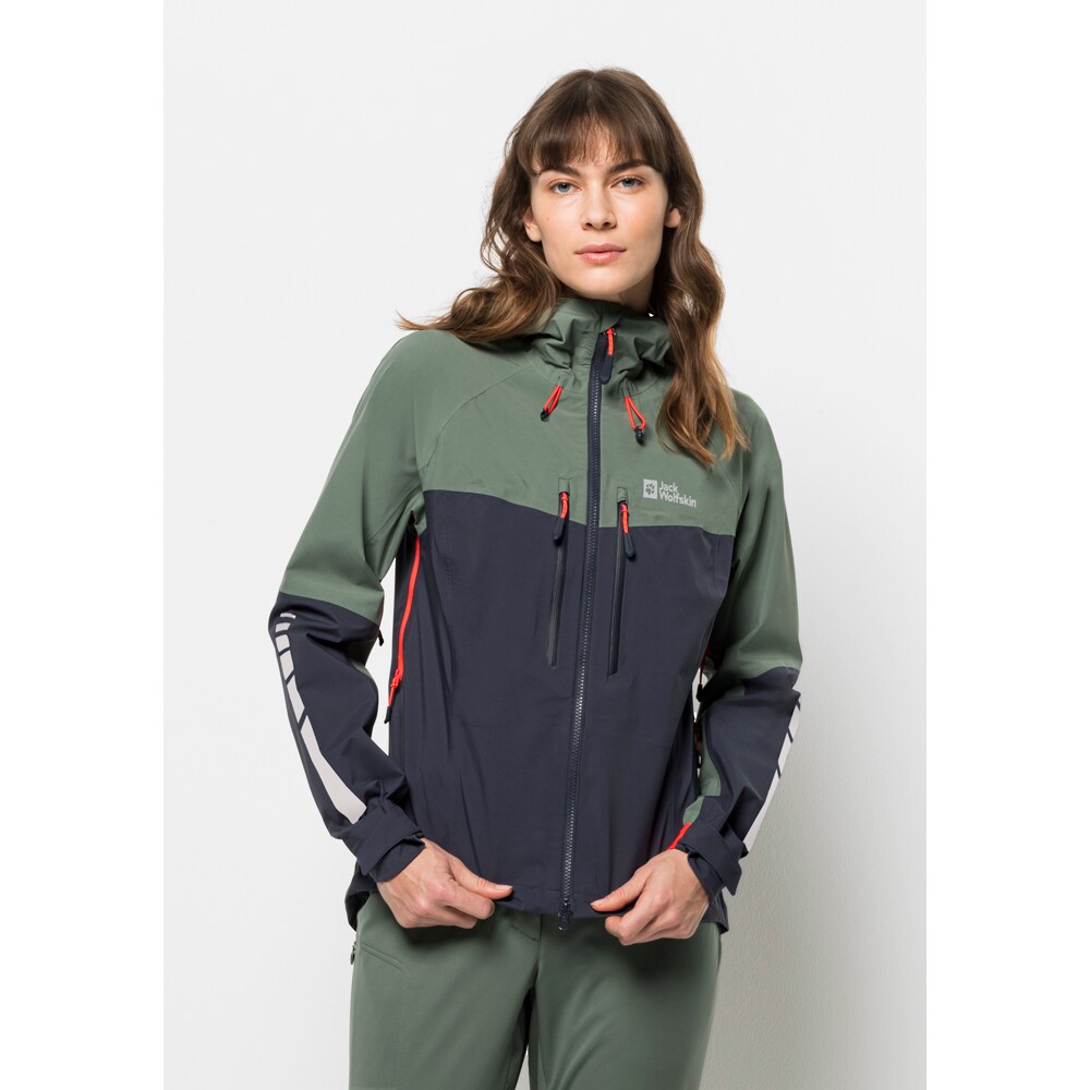 Outdoorjacke »MOROBBIA 3L JKT W«, mit Kapuze