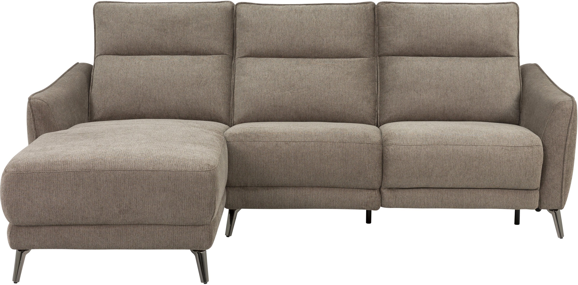 INOSIGN Ecksofa "TAYLER 3-Sitzer, L-Form (Breite 239cm), elektr. Relaxfunkt günstig online kaufen