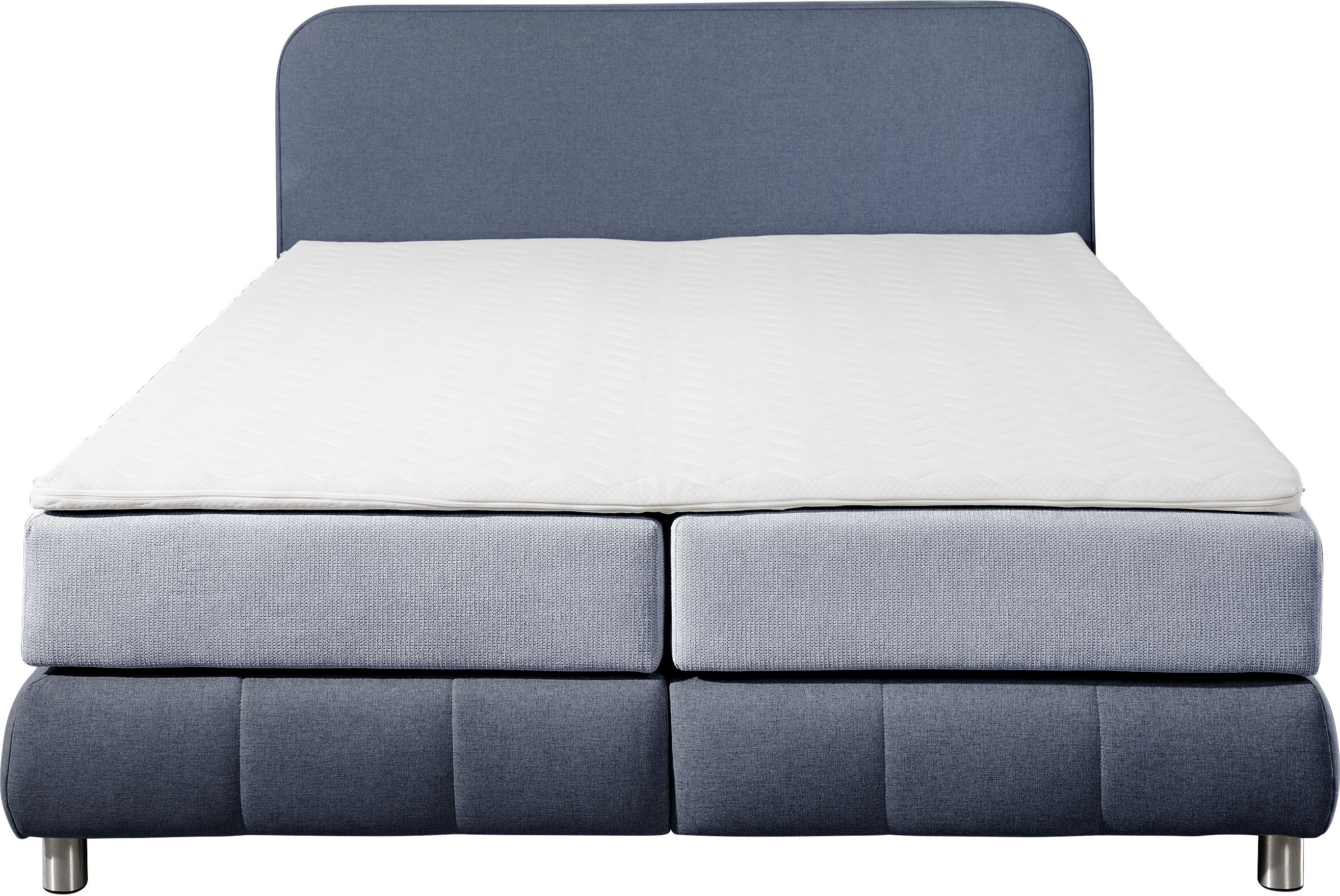 Thumbnail - Home affaire Boxspringbett "Cesson, in verschiedenen Breiten" inkl. Topper, wahlweise in H2, H3 oder H4 erhältlich