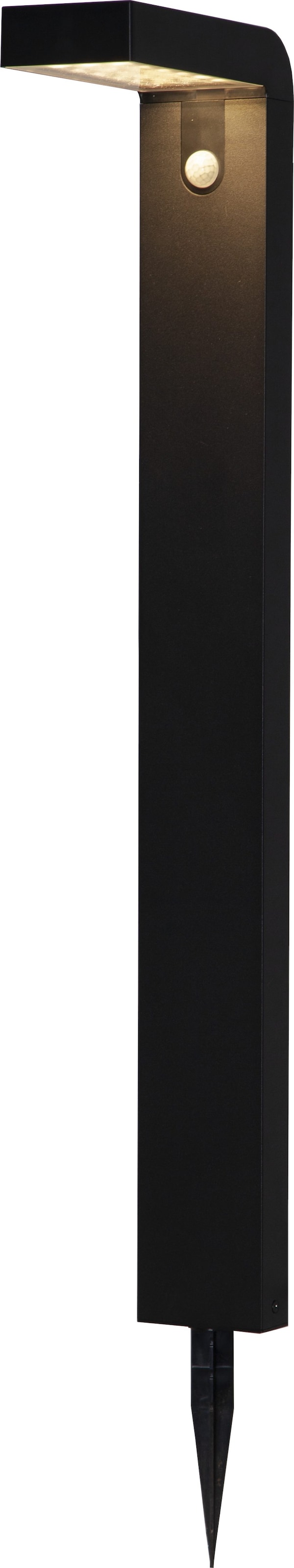 Parforce Traditional Hunting LED Solarleuchte "Solar-Wegleuchte Vici" LED-Board 1 Stk. Warmweiß Bewegungs- und Dämmerungssensor, 300 lm für 25 Sekunden, stetig 30 lm