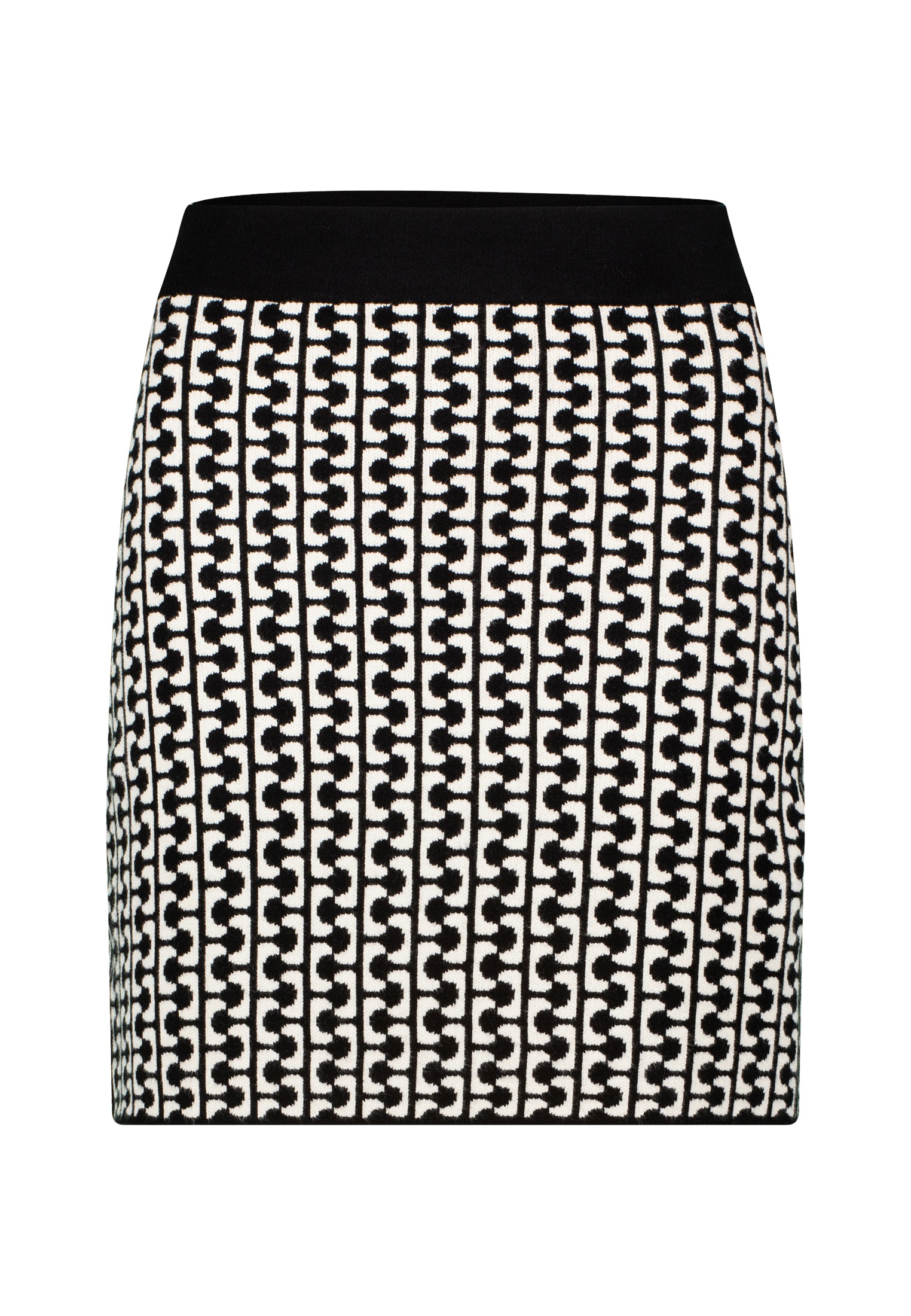 Zero Minirock "Damen mit grafischem Print", Plain/ohne Details günstig online kaufen