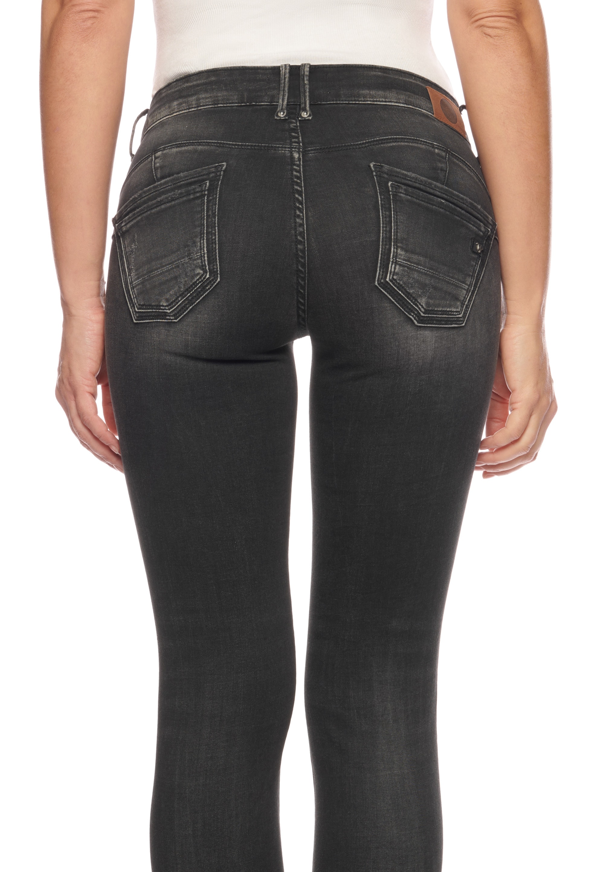 Le Temps Des Cerises Bequeme Jeans, im Used-Look